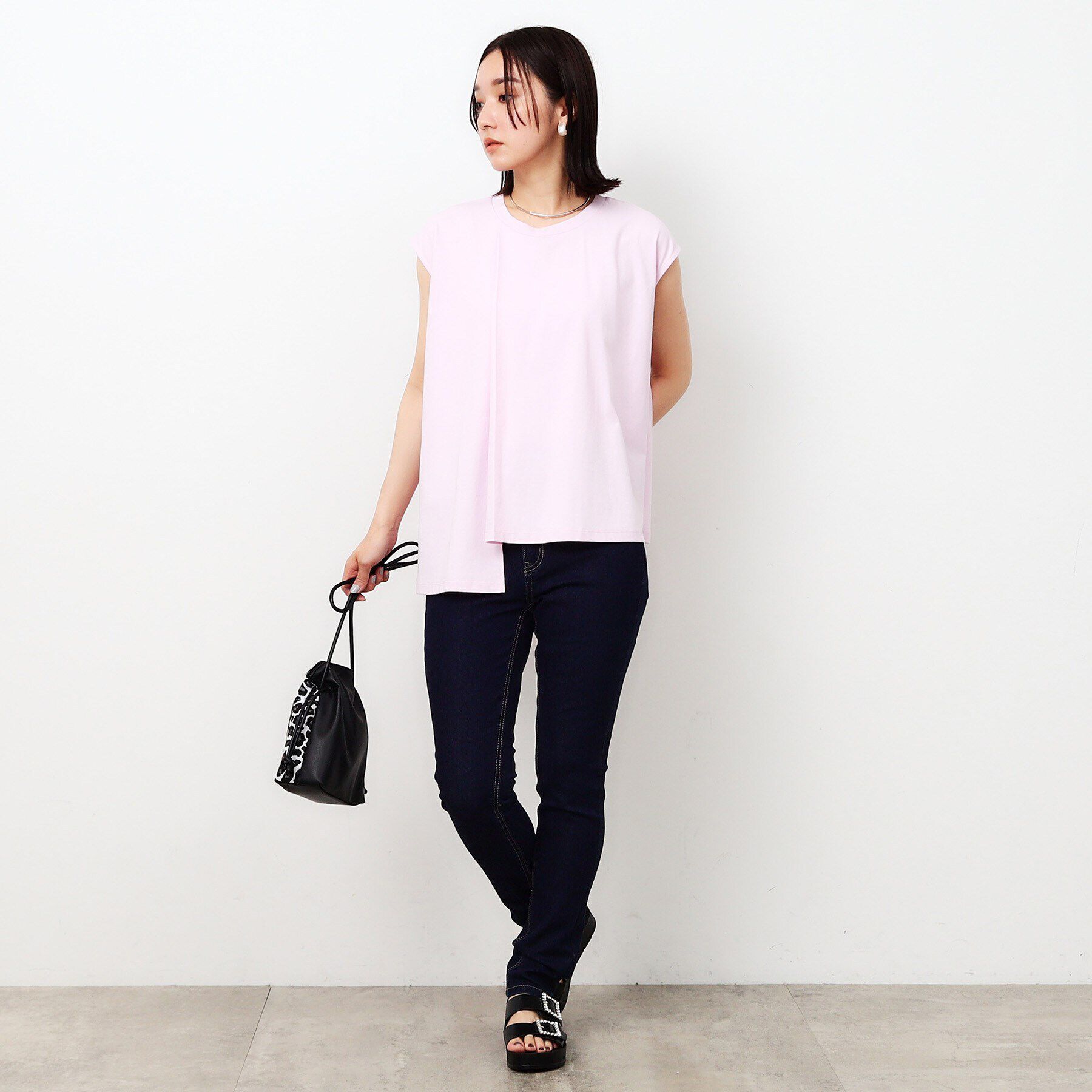 OPAQUE.CLIP「≪SS－LLsize≫スキニーデニムパンツ【洗濯機洗い可】」|その他|