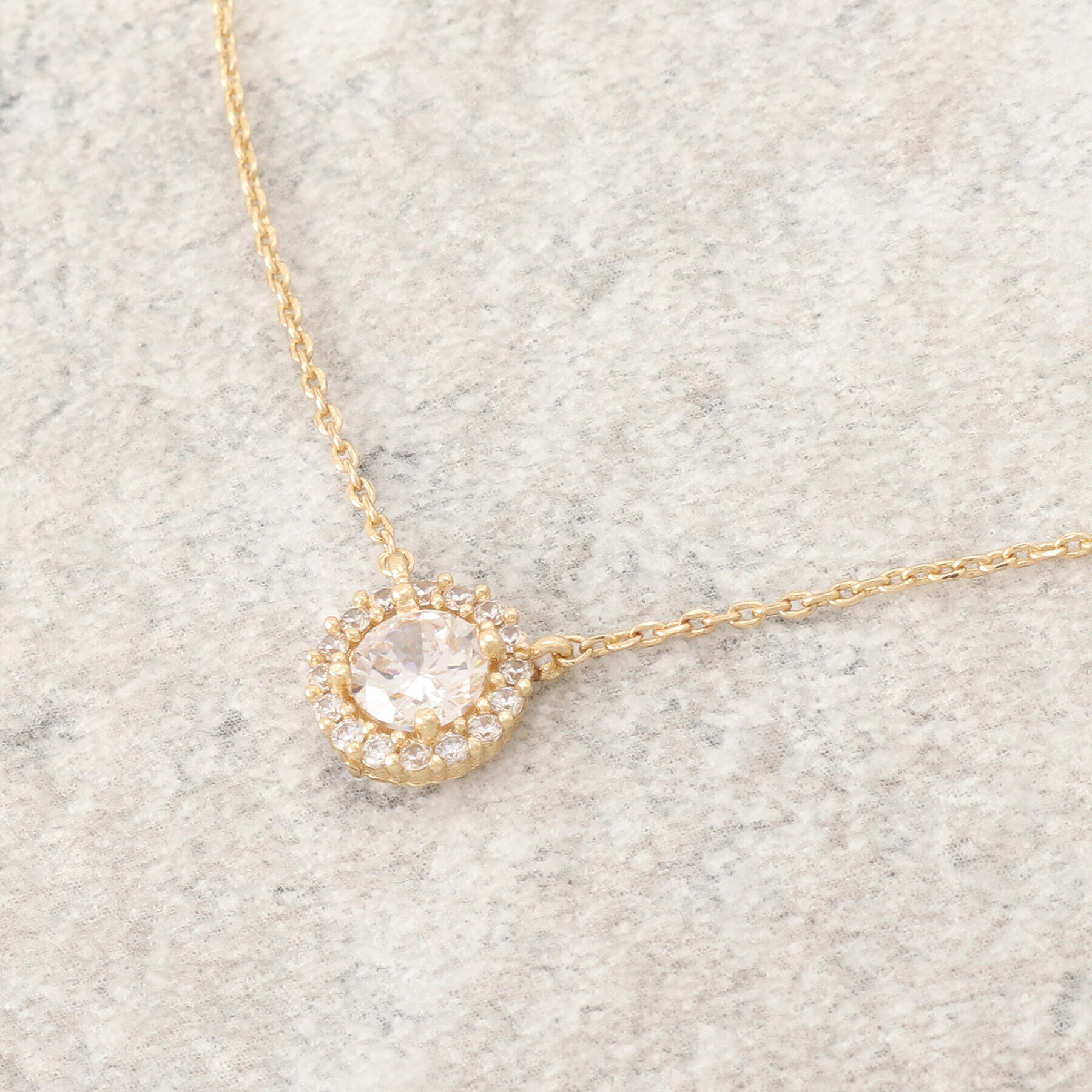 OPAQUE.CLIP「ビジューネックレス」|ネックレス|