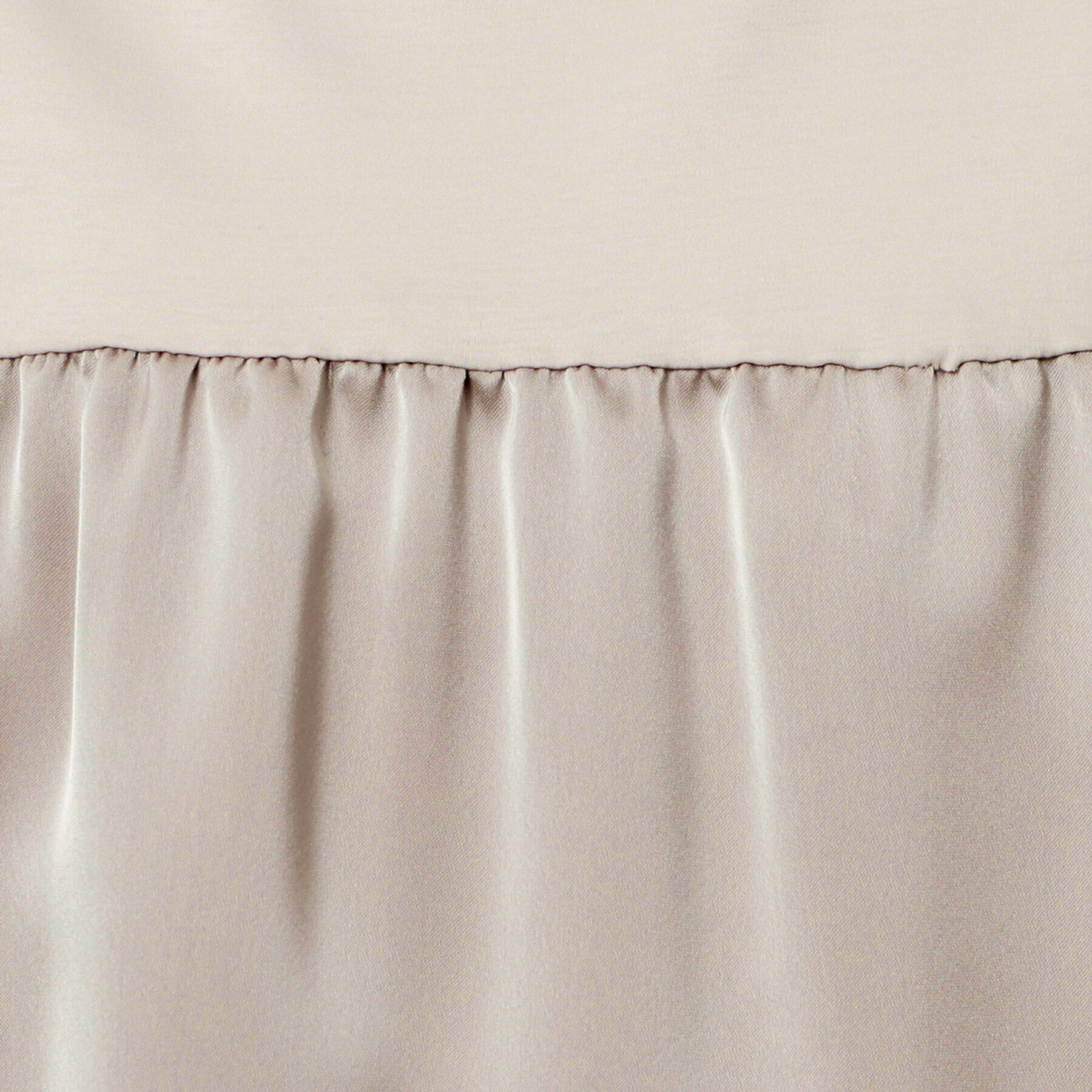 OPAQUE.CLIP「サテンドッキングカットソー【洗濯機洗い可】」|Tシャツ・カットソー|