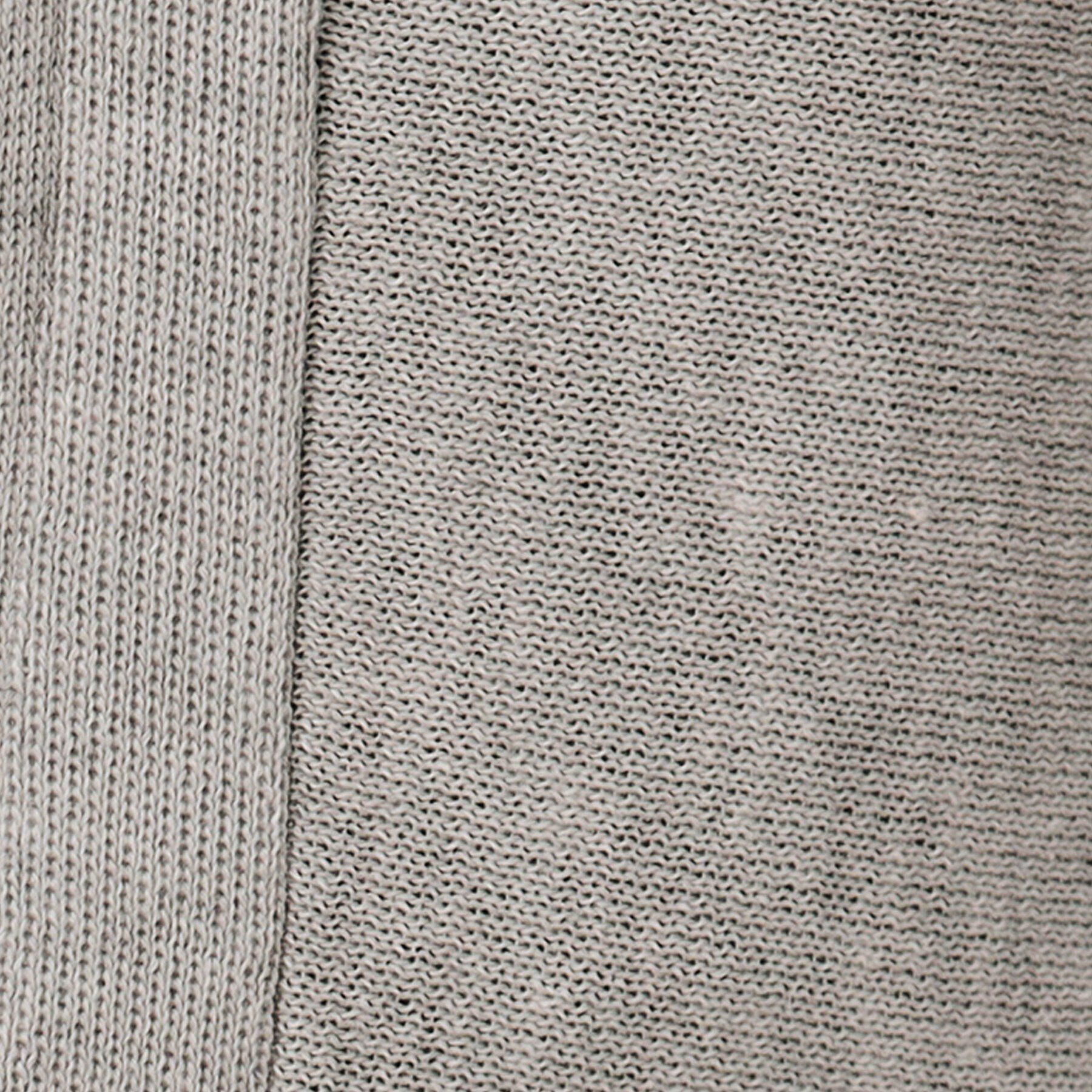 OPAQUE.CLIP「UV VネックZIPドルマンニットカーディガン【洗濯機洗い可/抗ピル】」|カーディガン|