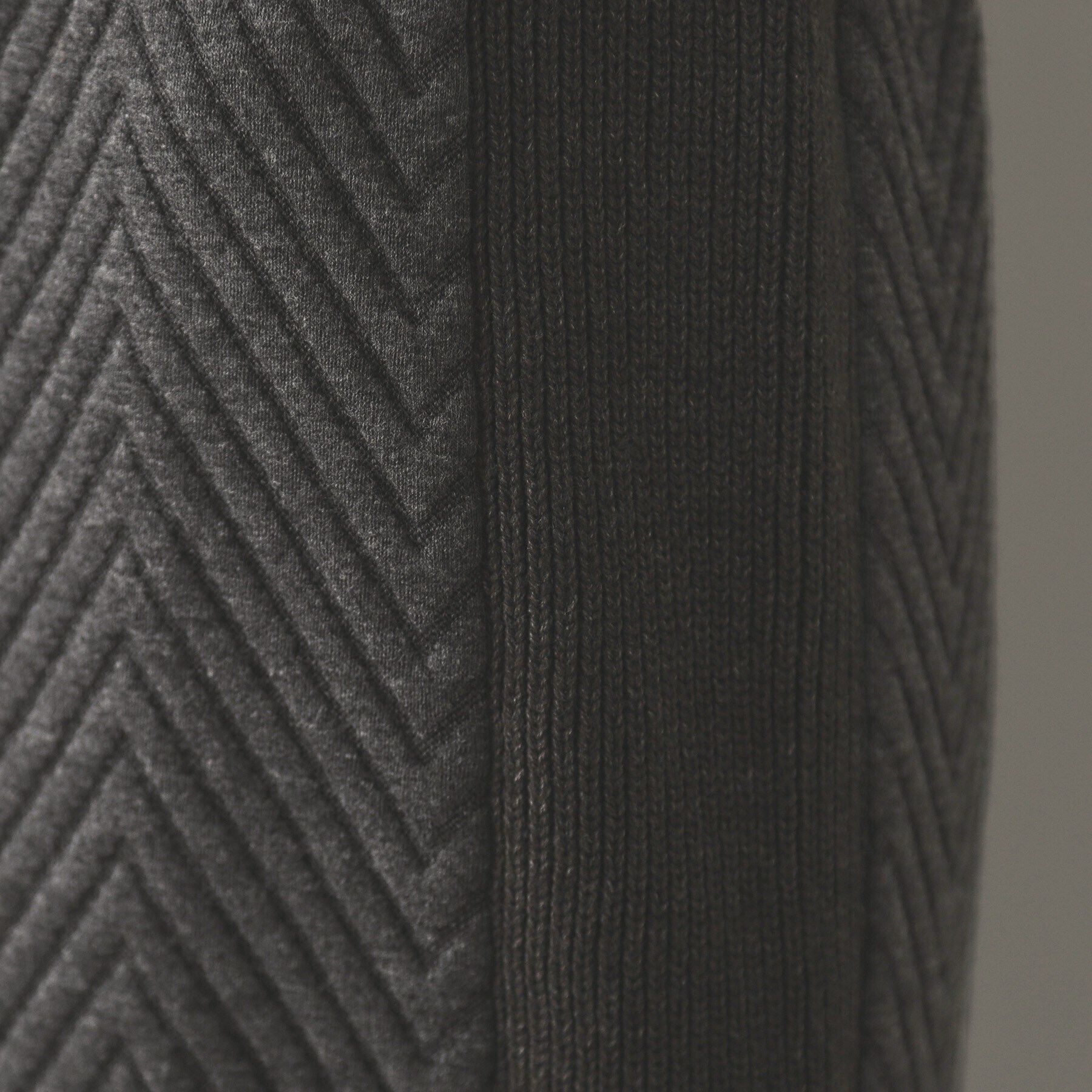 OPAQUE.CLIP「キルティングジャカード イージースカート/セットアップ対応【洗濯機洗い可】」|スカート|