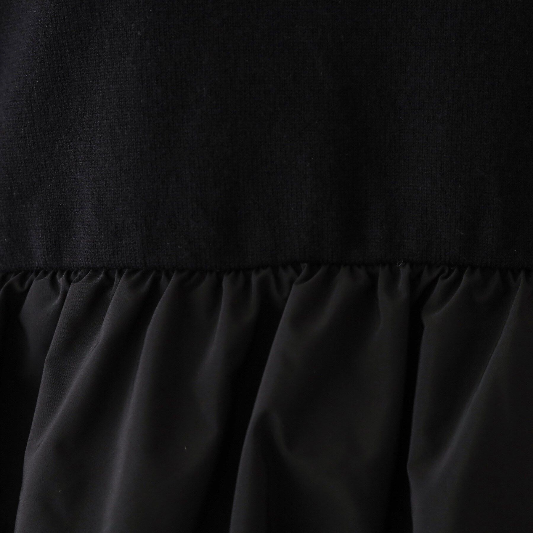 OPAQUE.CLIP「バルーンドッキングペプラムニット【洗濯機洗い可】」|Tシャツ・カットソー|