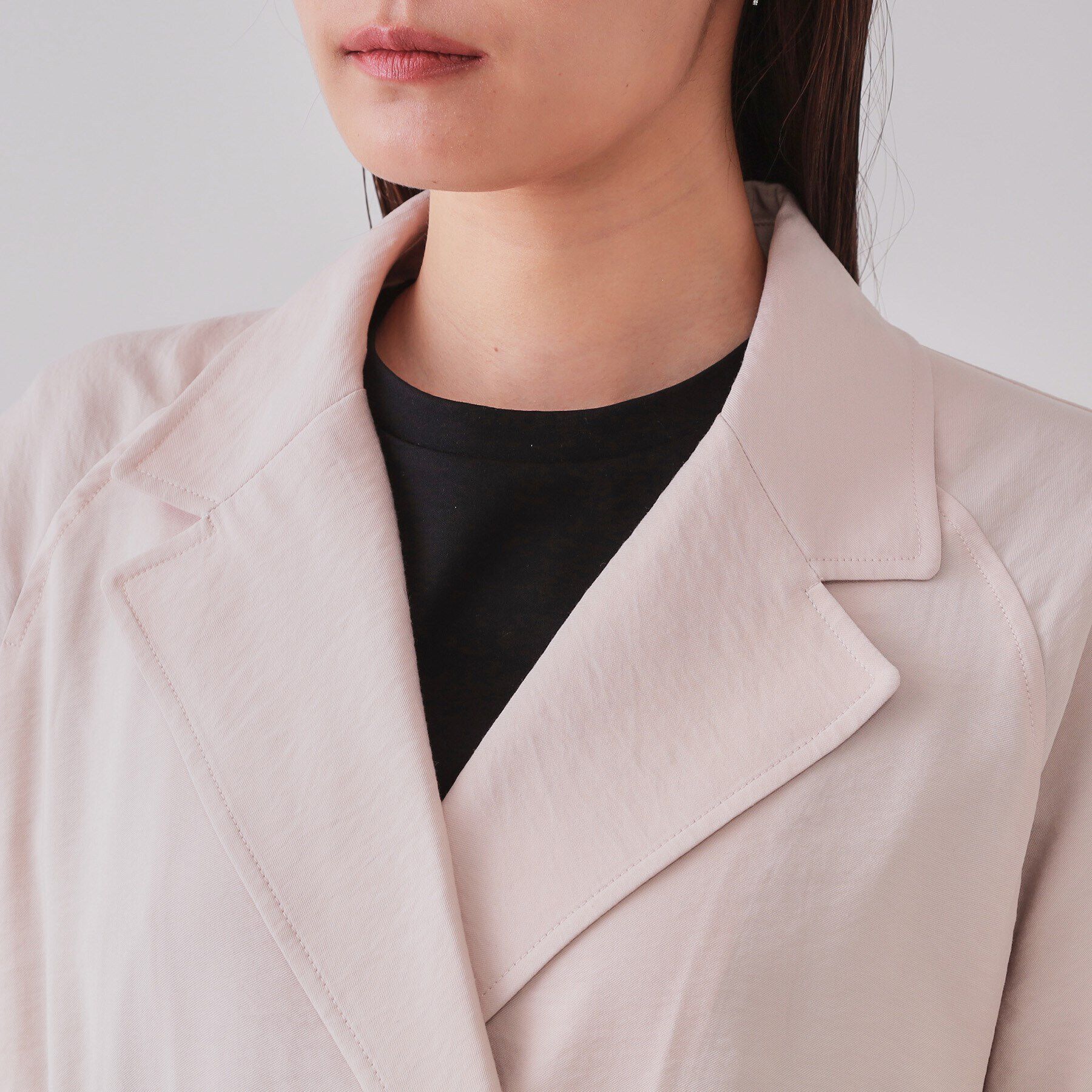 OPAQUE.CLIP「《大人百花掲載》リラクシートレンチコート【洗える】」|トレンチコート|