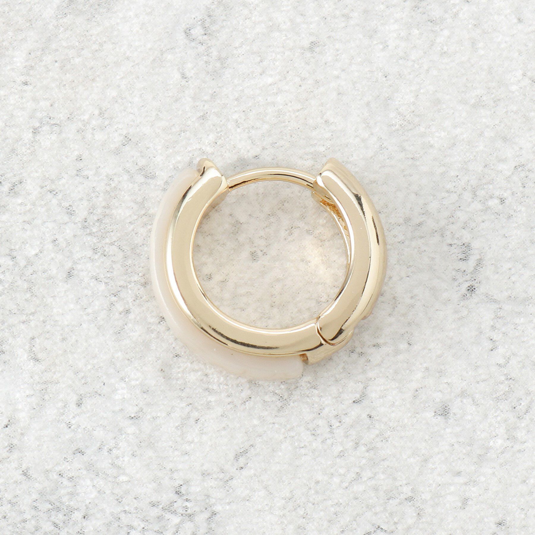 OPAQUE.CLIP「ワンタッチ カラーマーブルピアス」|ピアス|