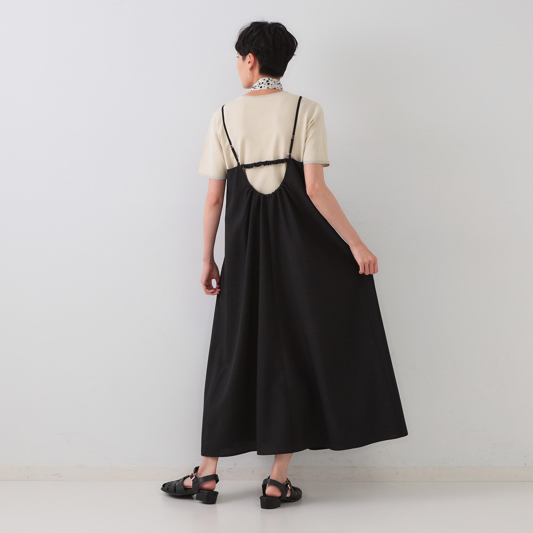 OPAQUE.CLIP「配色ラメニット/アンサンブル対応【洗濯機洗い可/抗ピル】」|ニット・セーター|