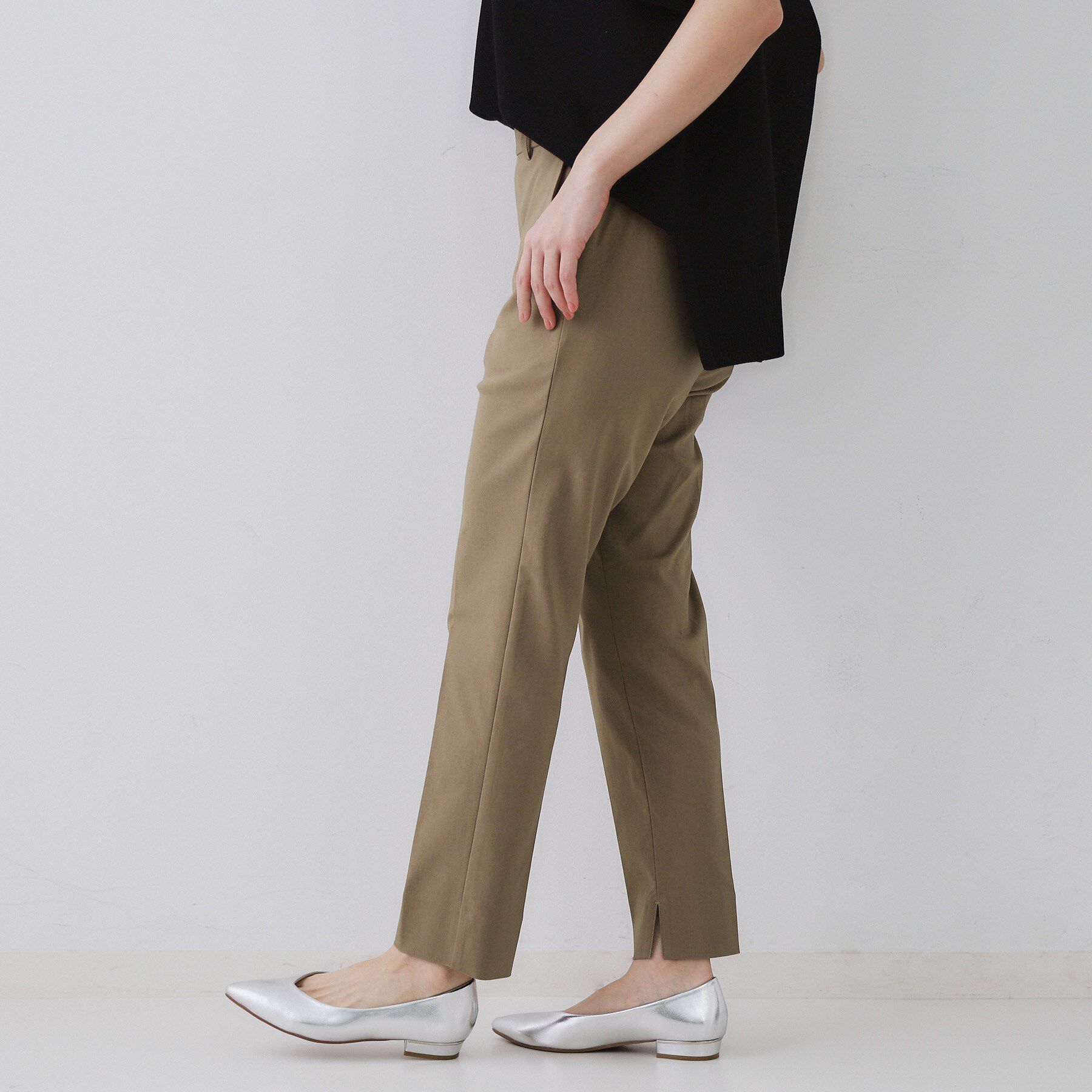 OPAQUE.CLIP「《S-LLサイズ》ハイストレッチスティックパンツ【洗濯機洗い可/接触冷感】」|その他|