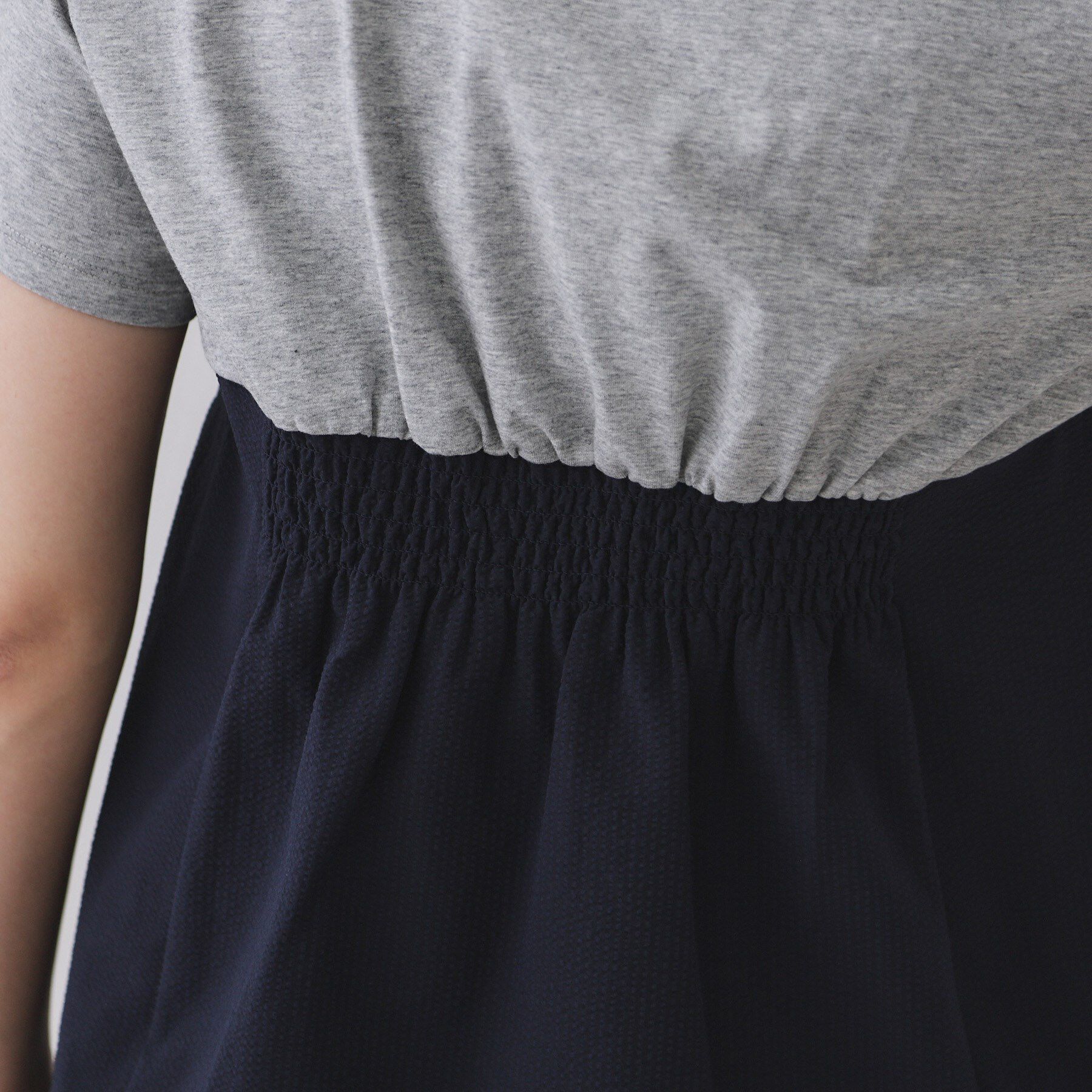 OPAQUE.CLIP「配色ビスチェドッキングカットソー【洗濯機洗い可】」|Tシャツ・カットソー|