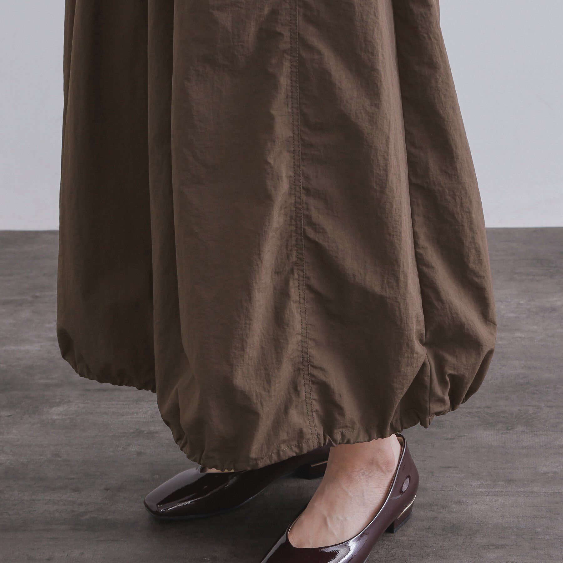 OPAQUE.CLIP「2WAYスピンドル使いドッキングワンピース【洗濯機洗い可】」|ワンピース|