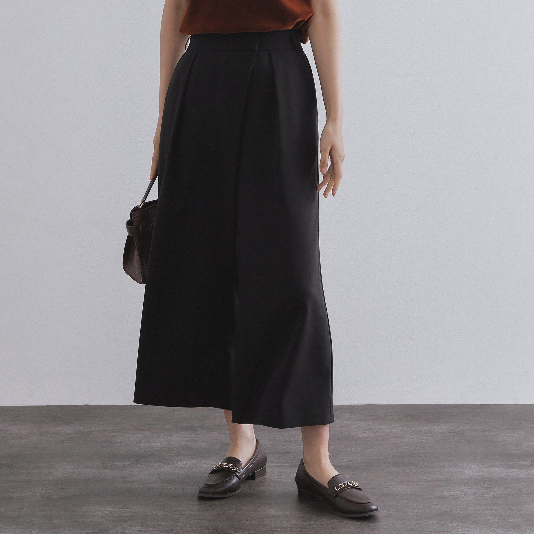 OPAQUE.CLIP「サッシュリボン付きラップデザインパンツ【洗濯機洗い可】」|その他|