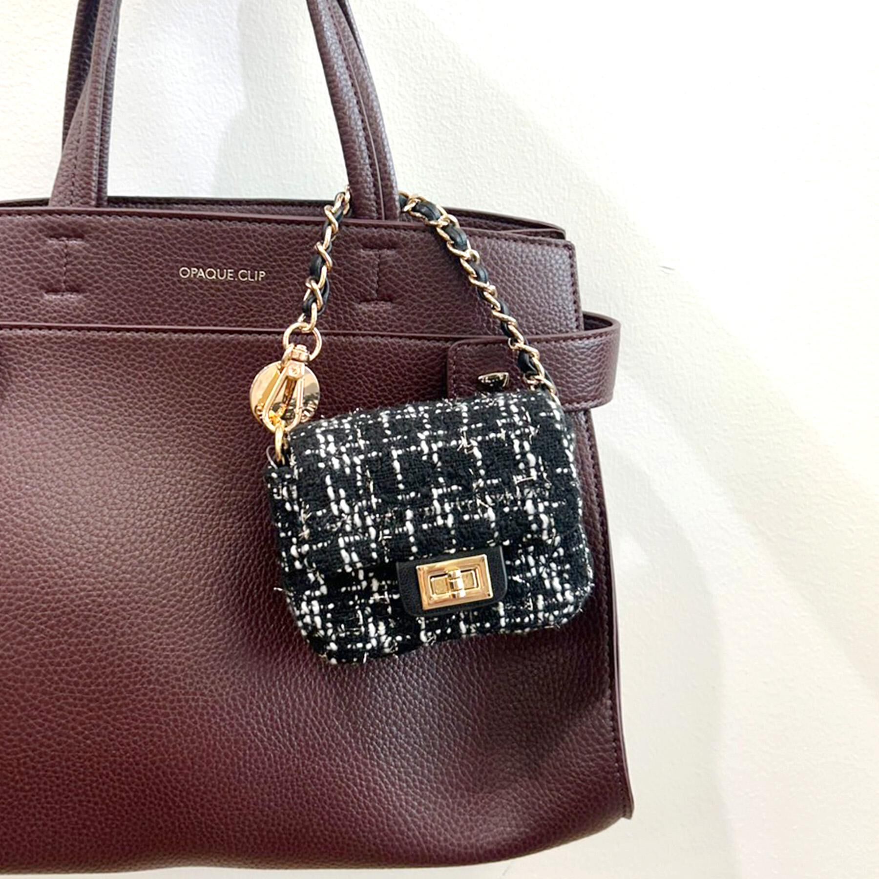 OPAQUE.CLIP「ミニサイズキルティングバッグチャーム」|キーケース|