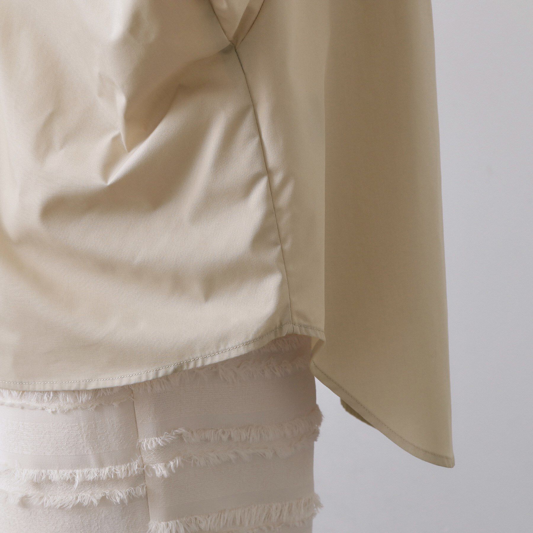 OPAQUE.CLIP「フォルムデザインシャツ【洗濯機OK】」|シャツ・ブラウス|