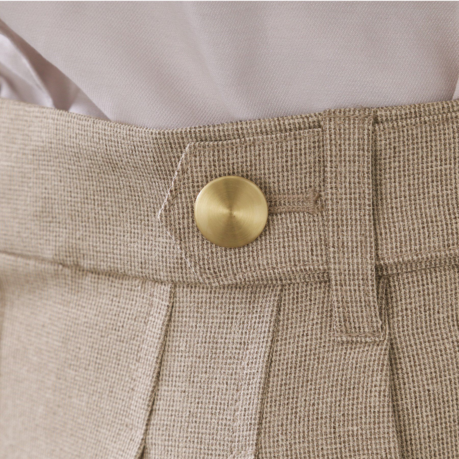 OPAQUE.CLIP「ストレッチタックワイドパンツ/セットアップ対応可【洗濯機OK】」|その他|