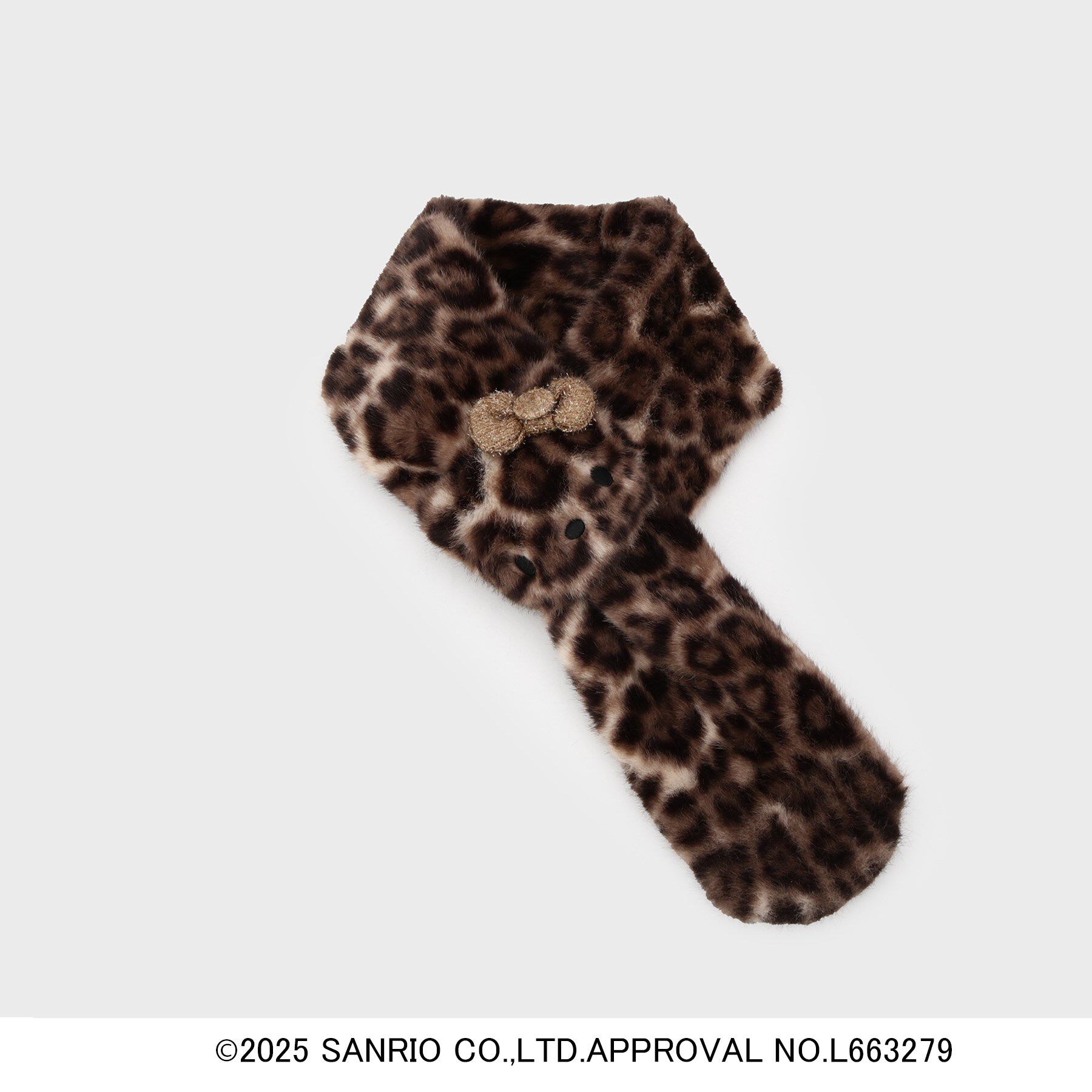 OPAQUE.CLIP「【ハローキティ】ふわふわティペット」|ストール|ベージュ(852)