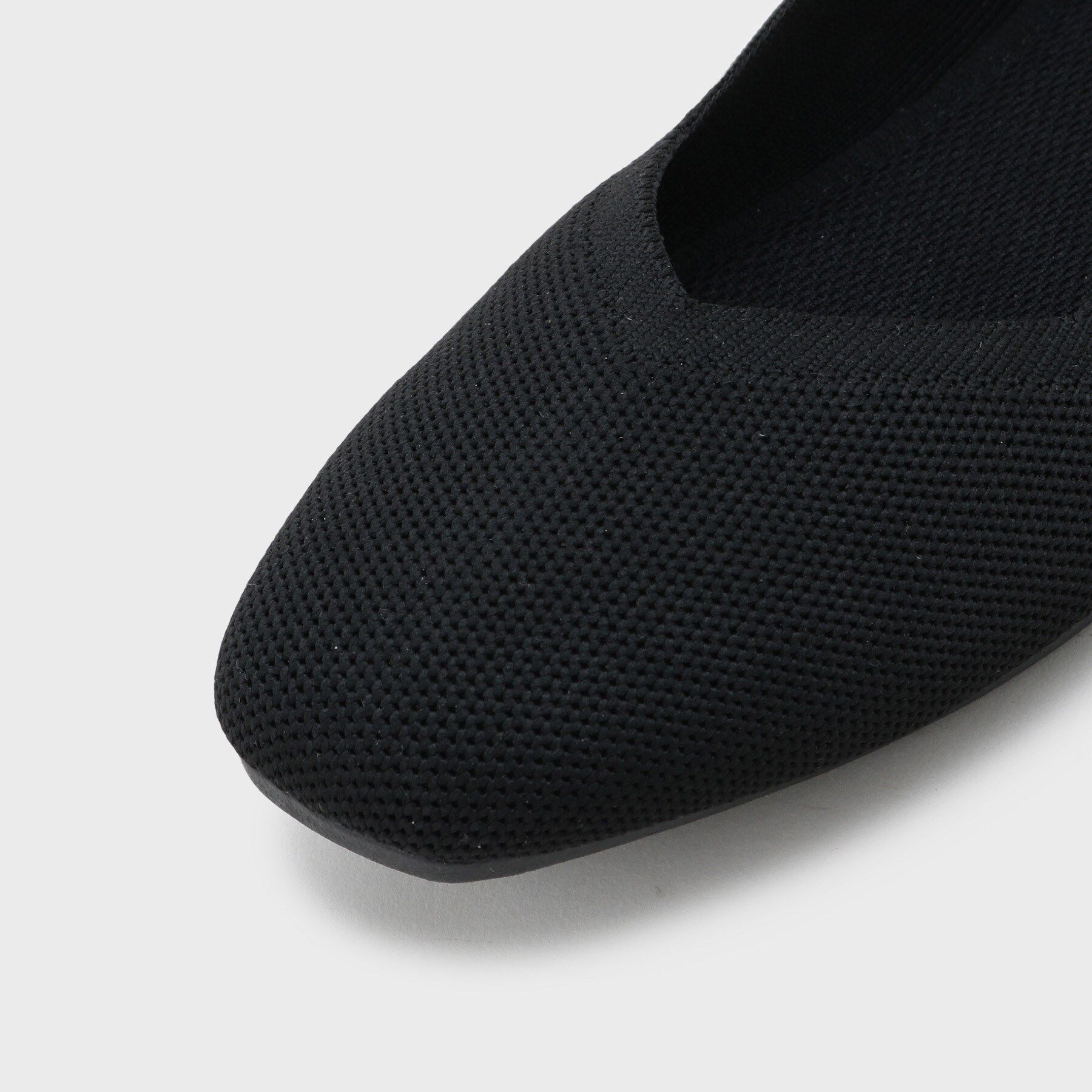 OPAQUE.CLIP「【抗菌防臭／軽量／洗濯機OK】スクエアトゥニットパンプス」|その他|