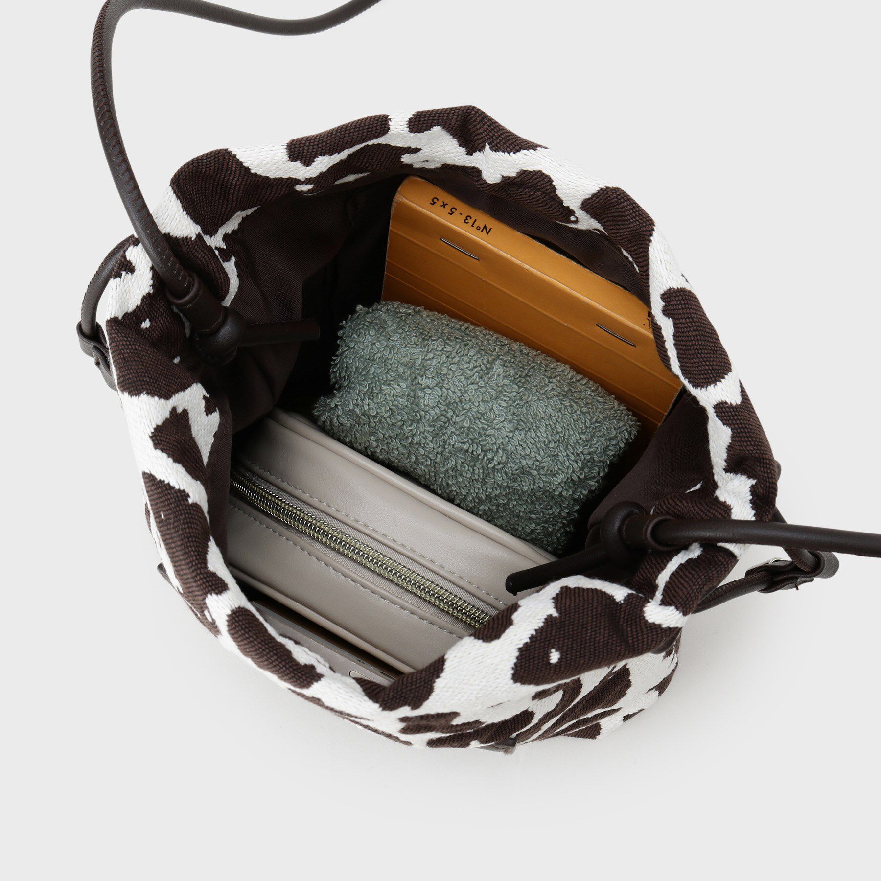 OPAQUE.CLIP「素材アソートサイドドロストミニショルダーバッグ【長さ調整可能】」|ショルダー・メッセンジャー|