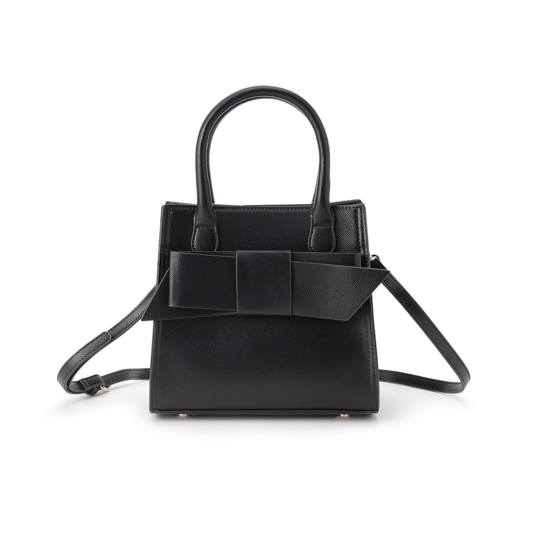 Couture broach「リボンデザインスクエアバッグ」|ショルダー・メッセンジャー|