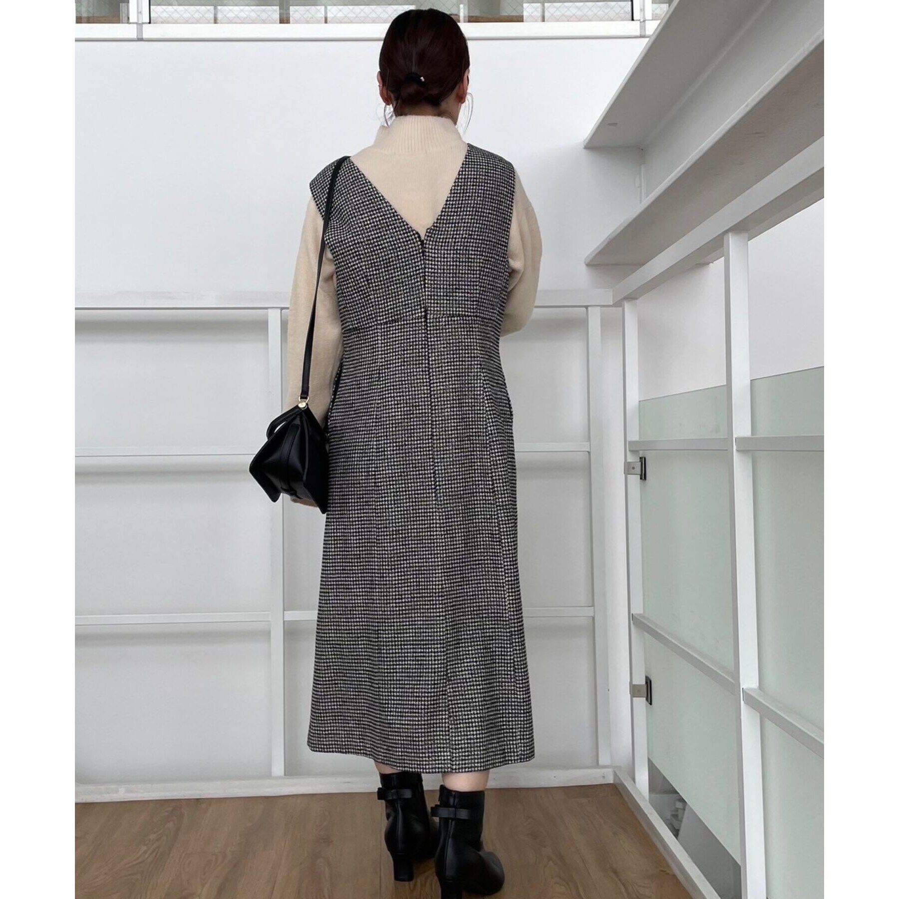 Couture broach「【柔らかな肌ざわり・上質ニット】ヤクライクハイネックニット」|ニット・セーター|