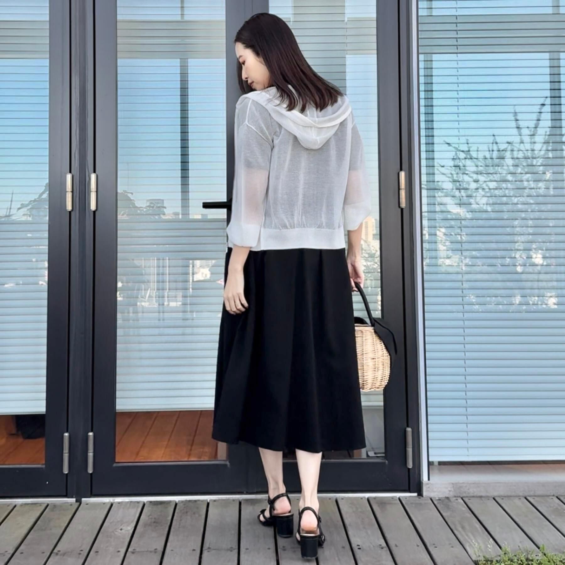 Couture broach「【細見え・キレイめ】サッカータックワンピース」|ワンピース|