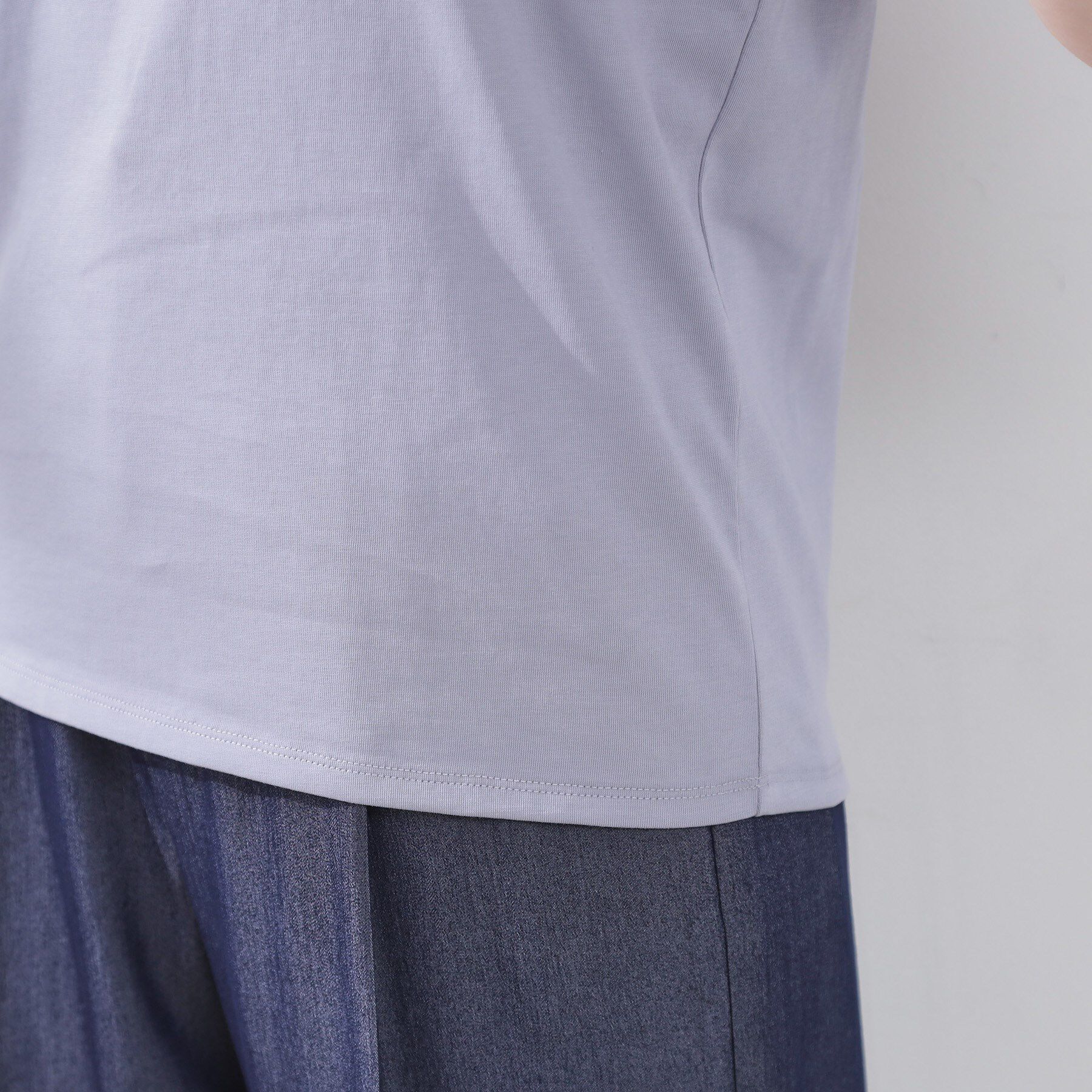 Couture broach「【接触冷感・UVカット】袖エンブロサイロコンパクトトップス」|Tシャツ・カットソー|