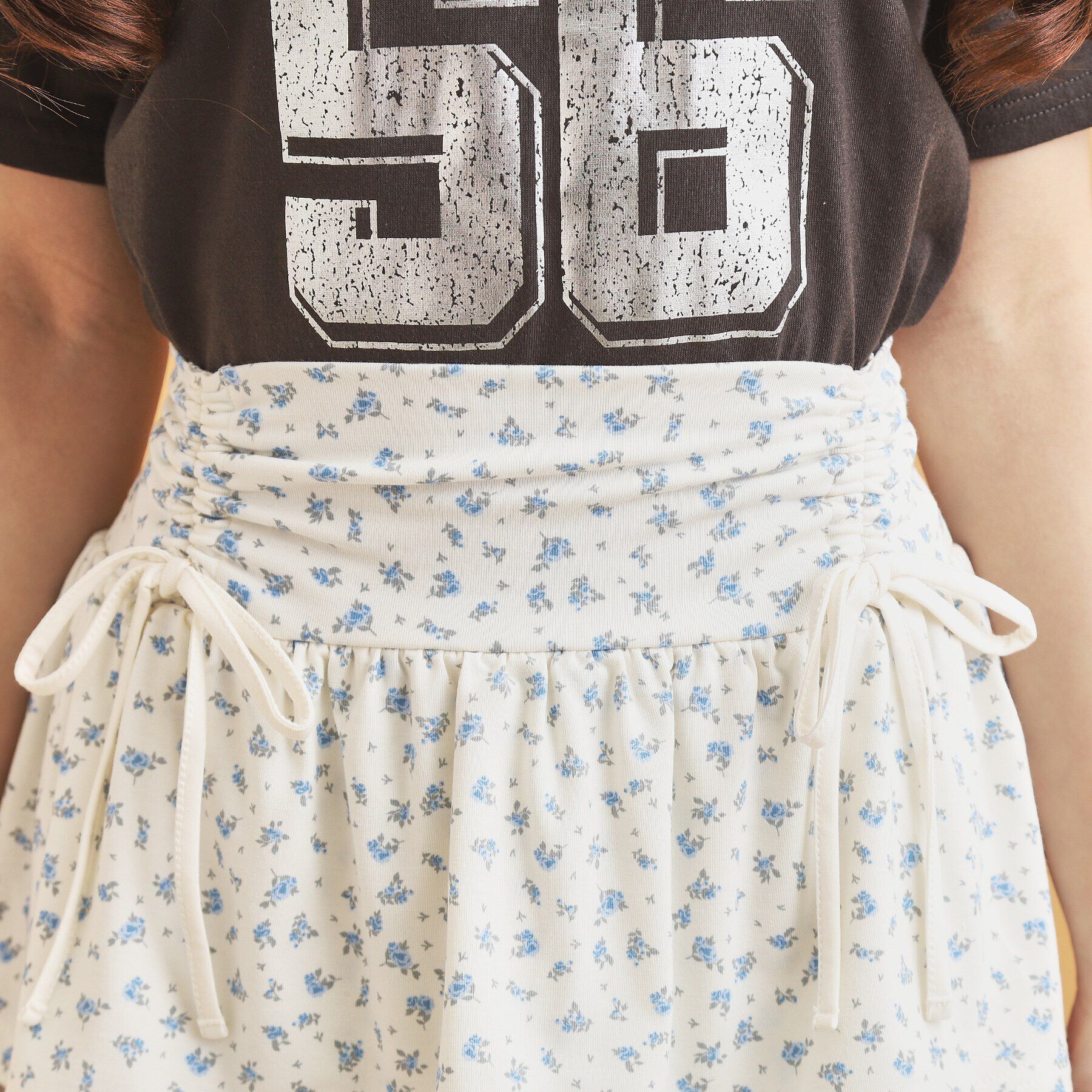 PINK-latte「リボンティアードスカート」|スカート|