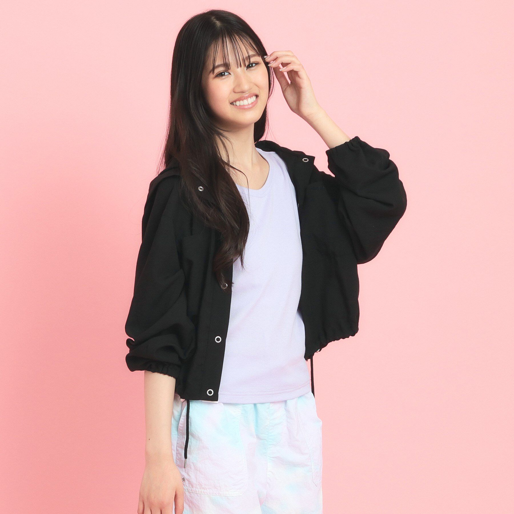 PINK-latte「シンプルタンクトップ」|キャミソール|