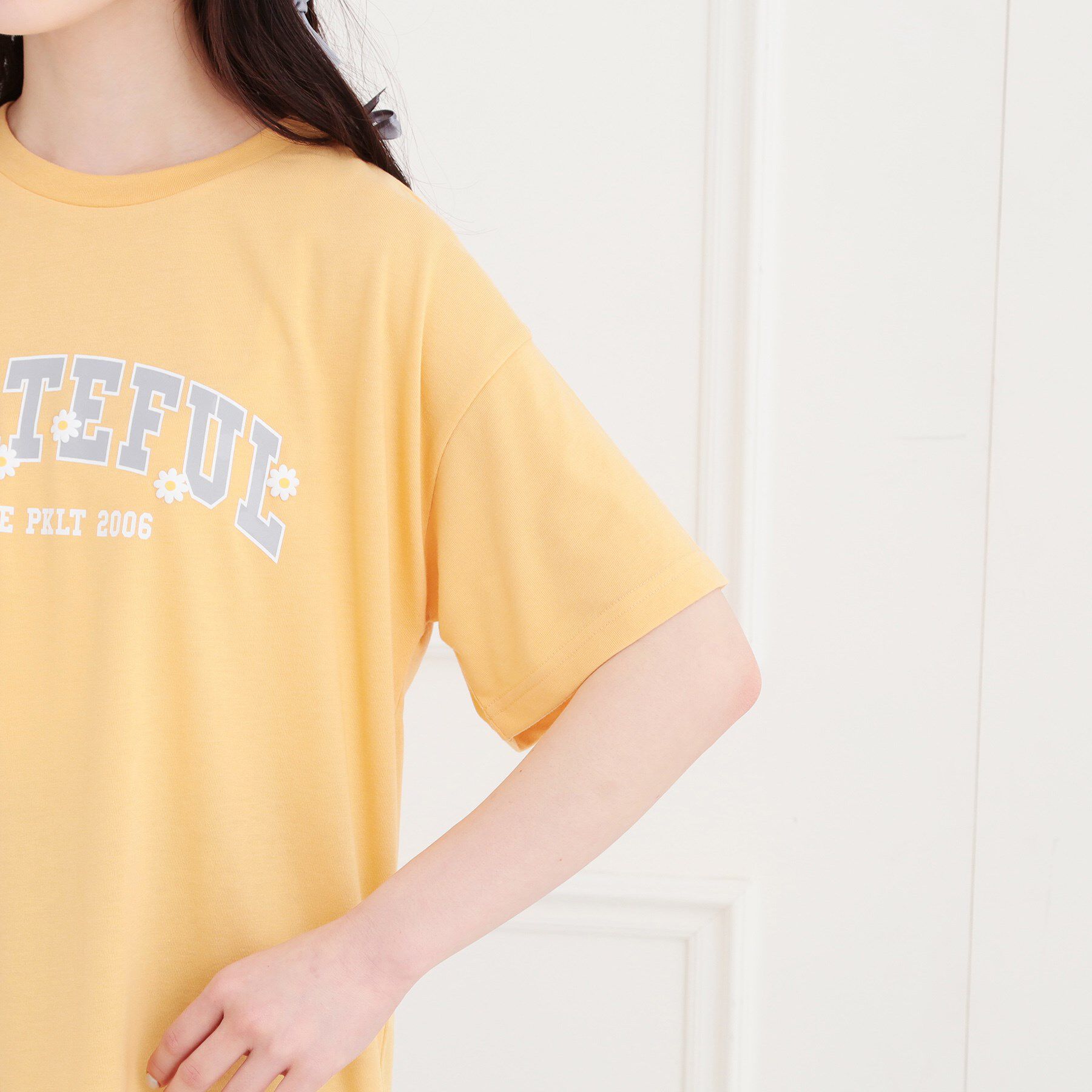 PINK-latte「カレッジTシャツ」|Tシャツ・カットソー|