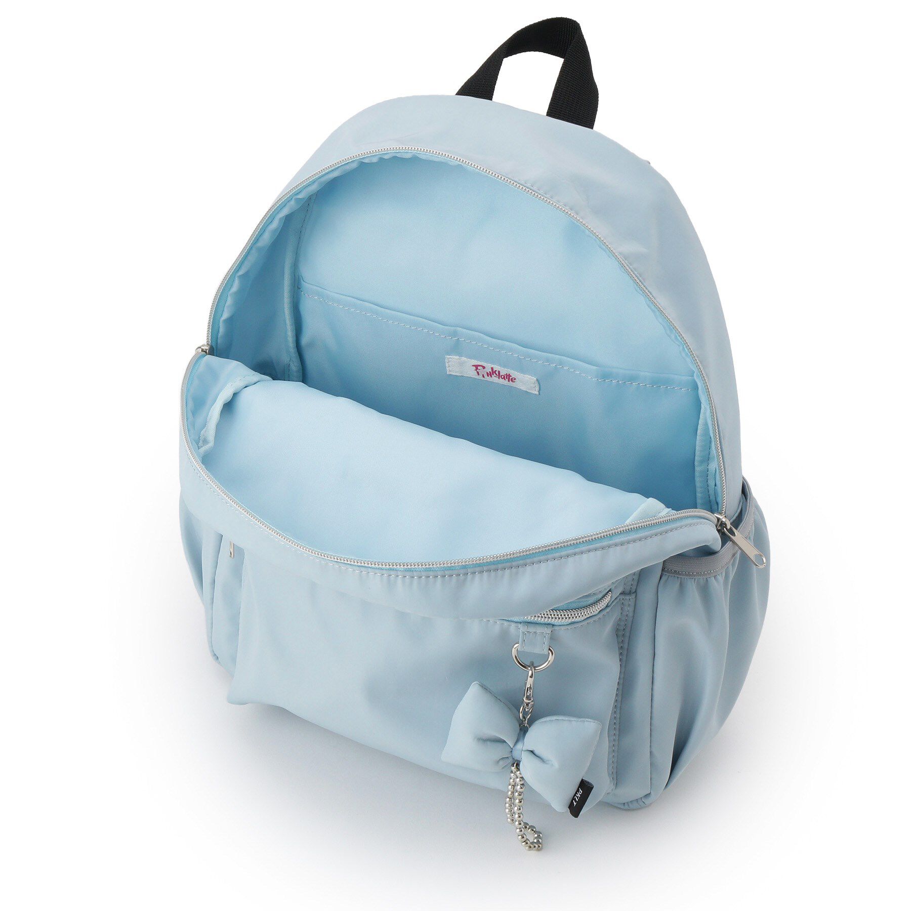 PINK-latte「【チャーム付き】ガーリーリュック」|リュック|