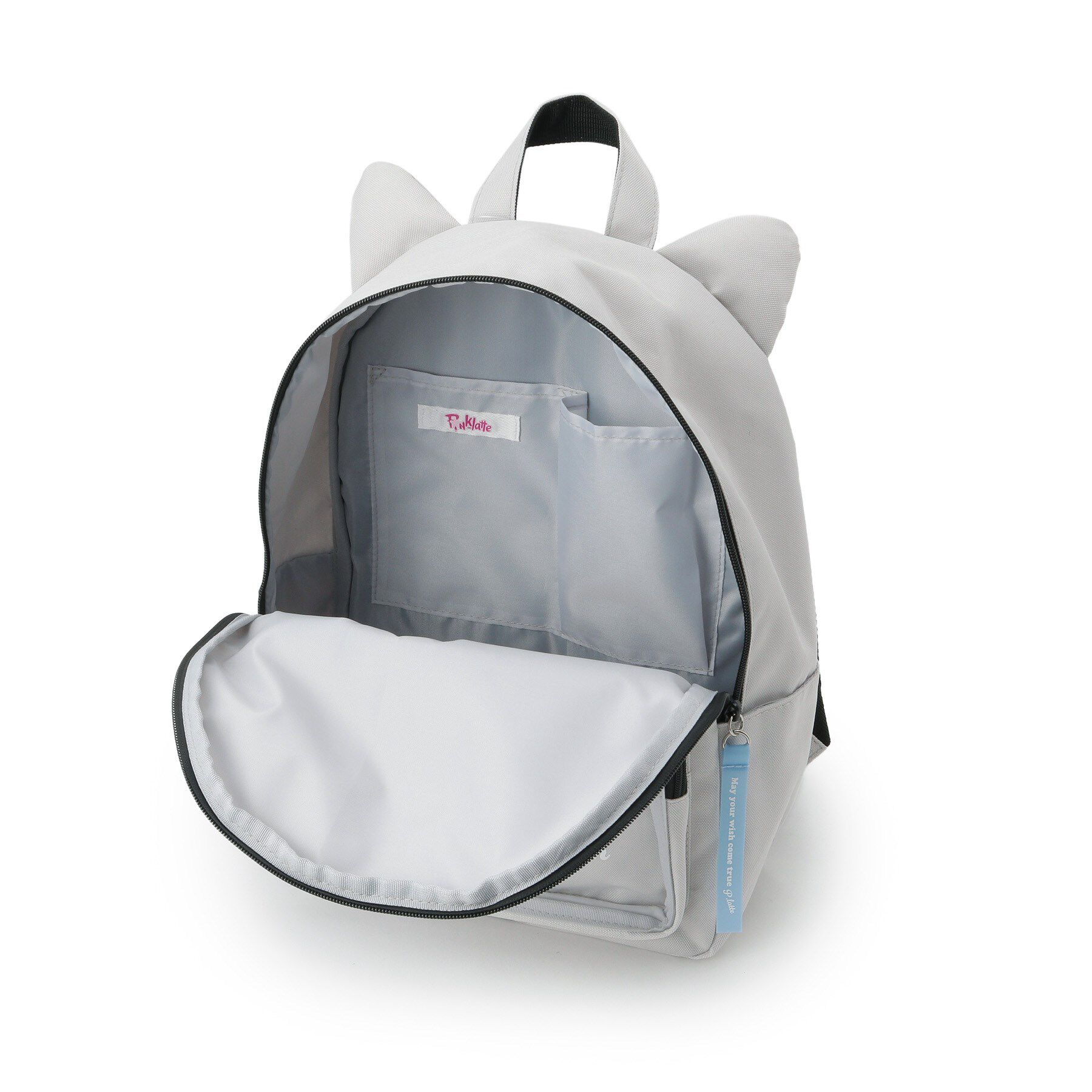 PINK-latte「【本体容量約14L】ネコミミリュック」|リュック|