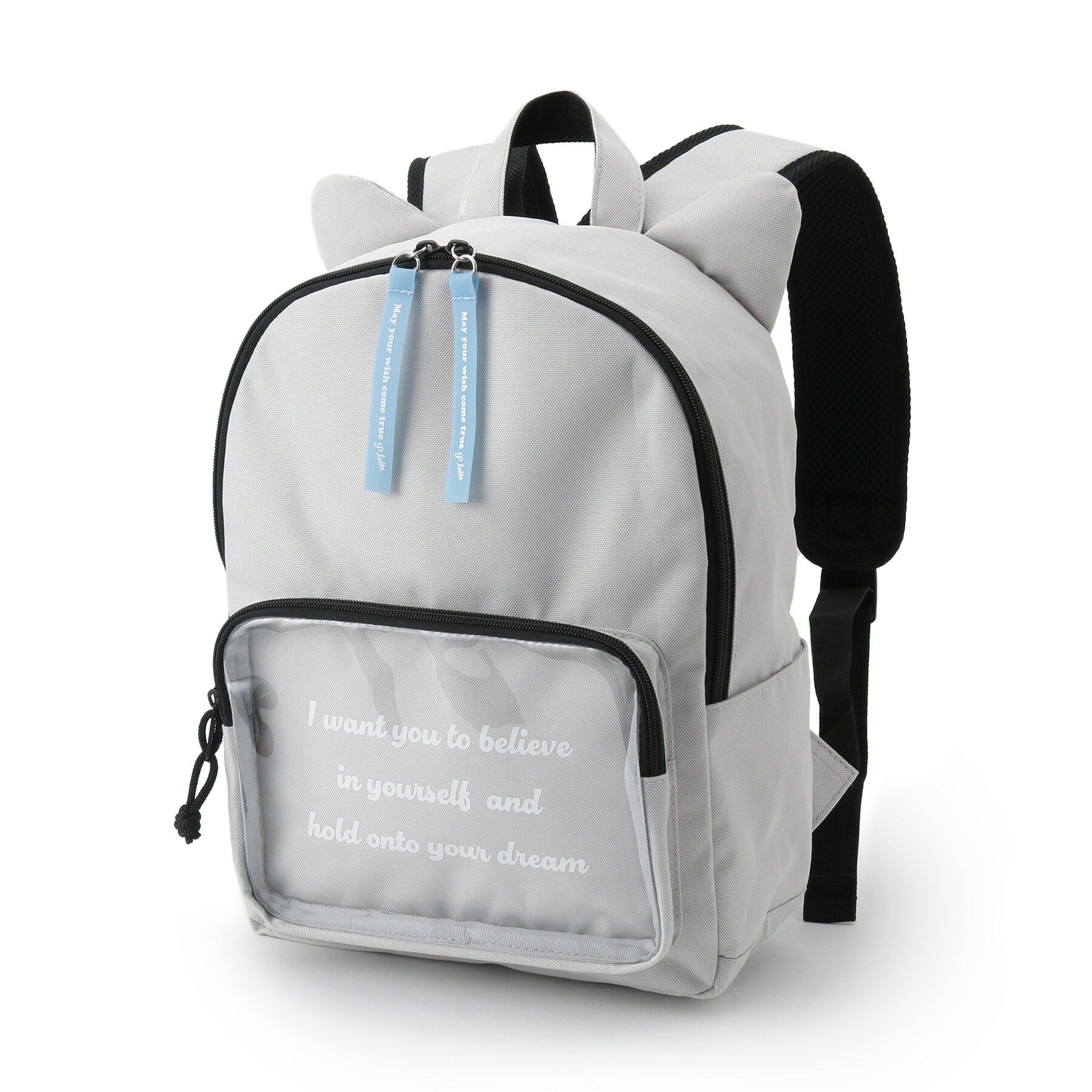 PINK-latte「【本体容量約14L】ネコミミリュック」|リュック|