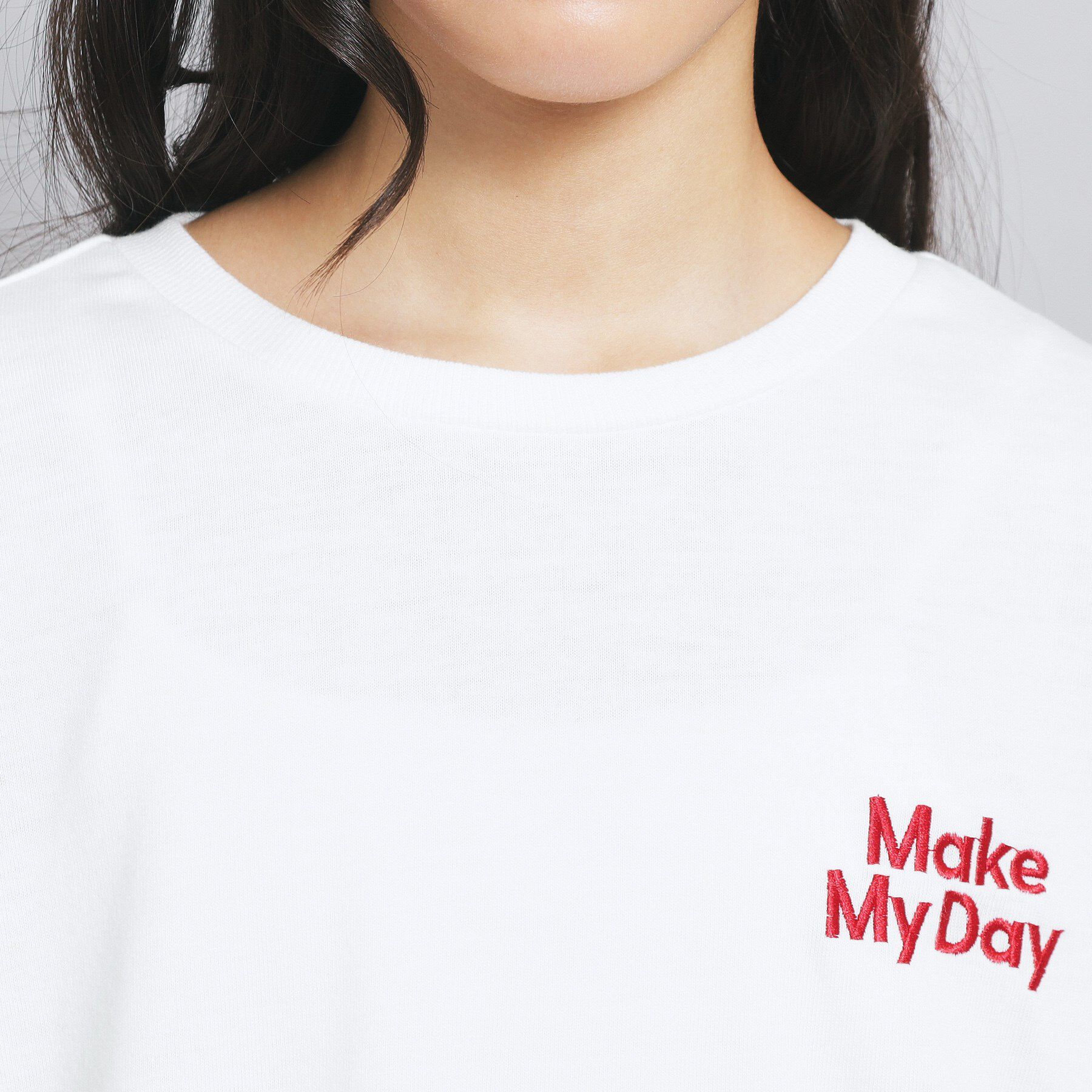 PINK-latte「くまいっぱいビッグTシャツ」|Tシャツ・カットソー|