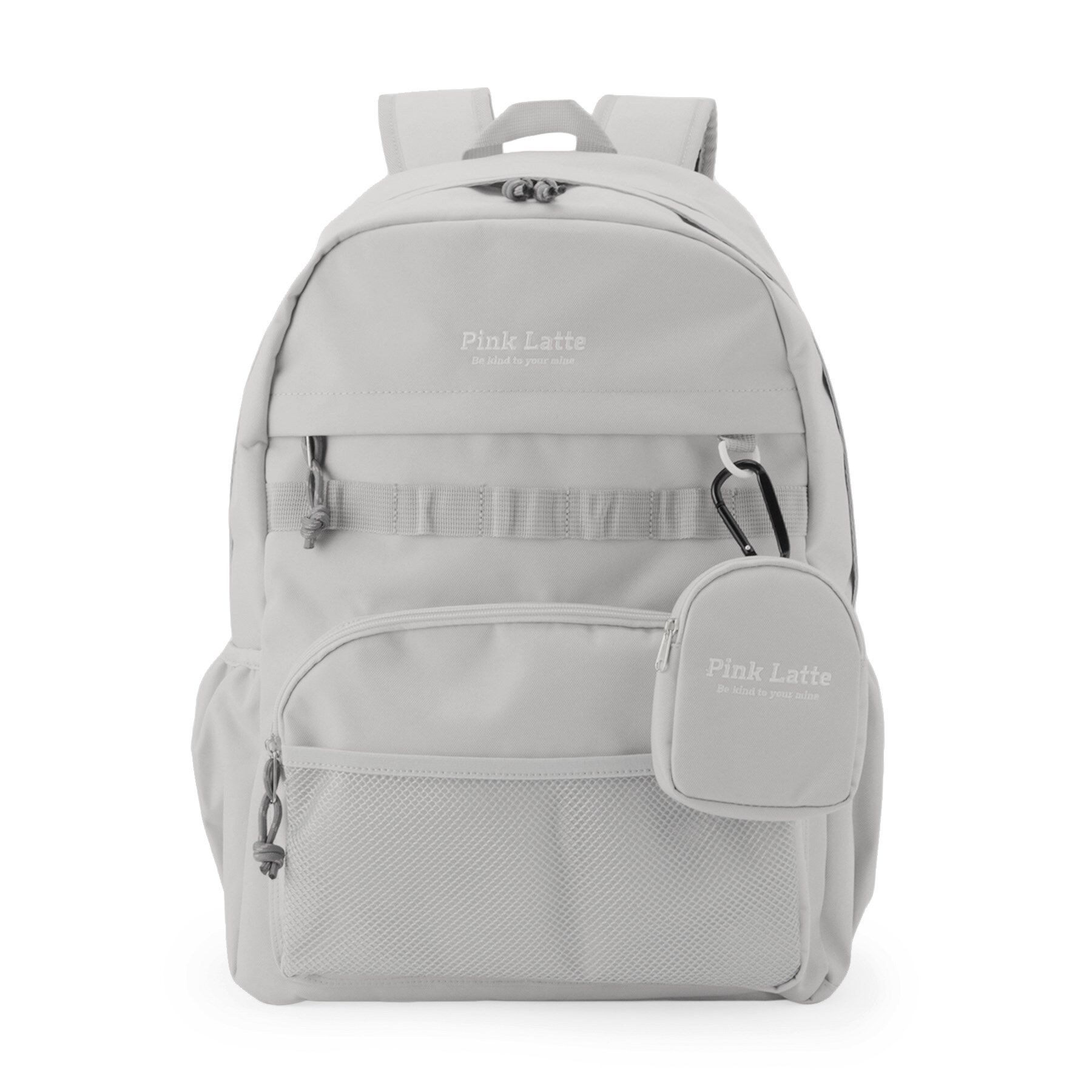 PINK-latte「【容量約30L】ポーチ付き多機能リュック」|リュック|