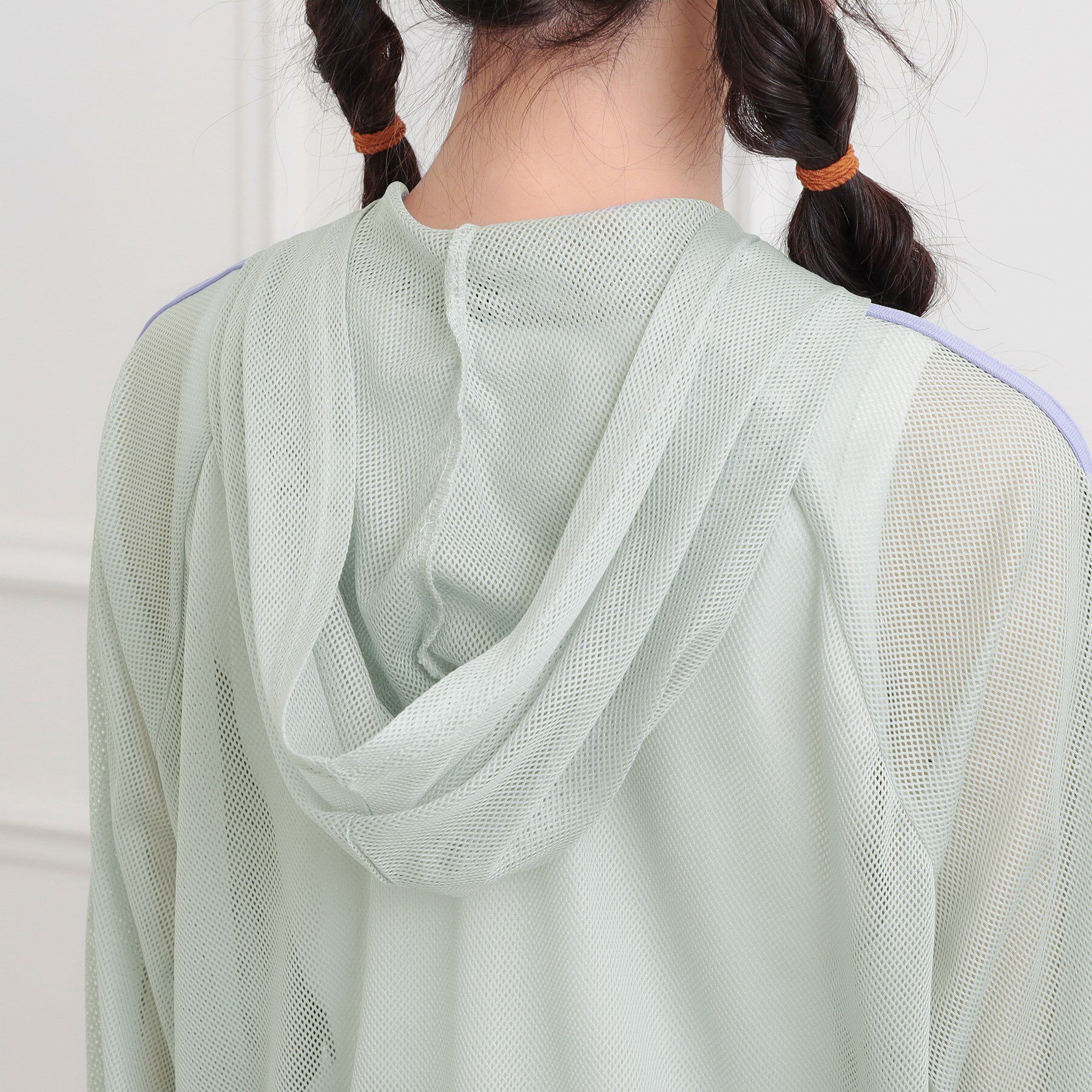 PINK-latte「メッシュラインジップパーカ」|パーカー|