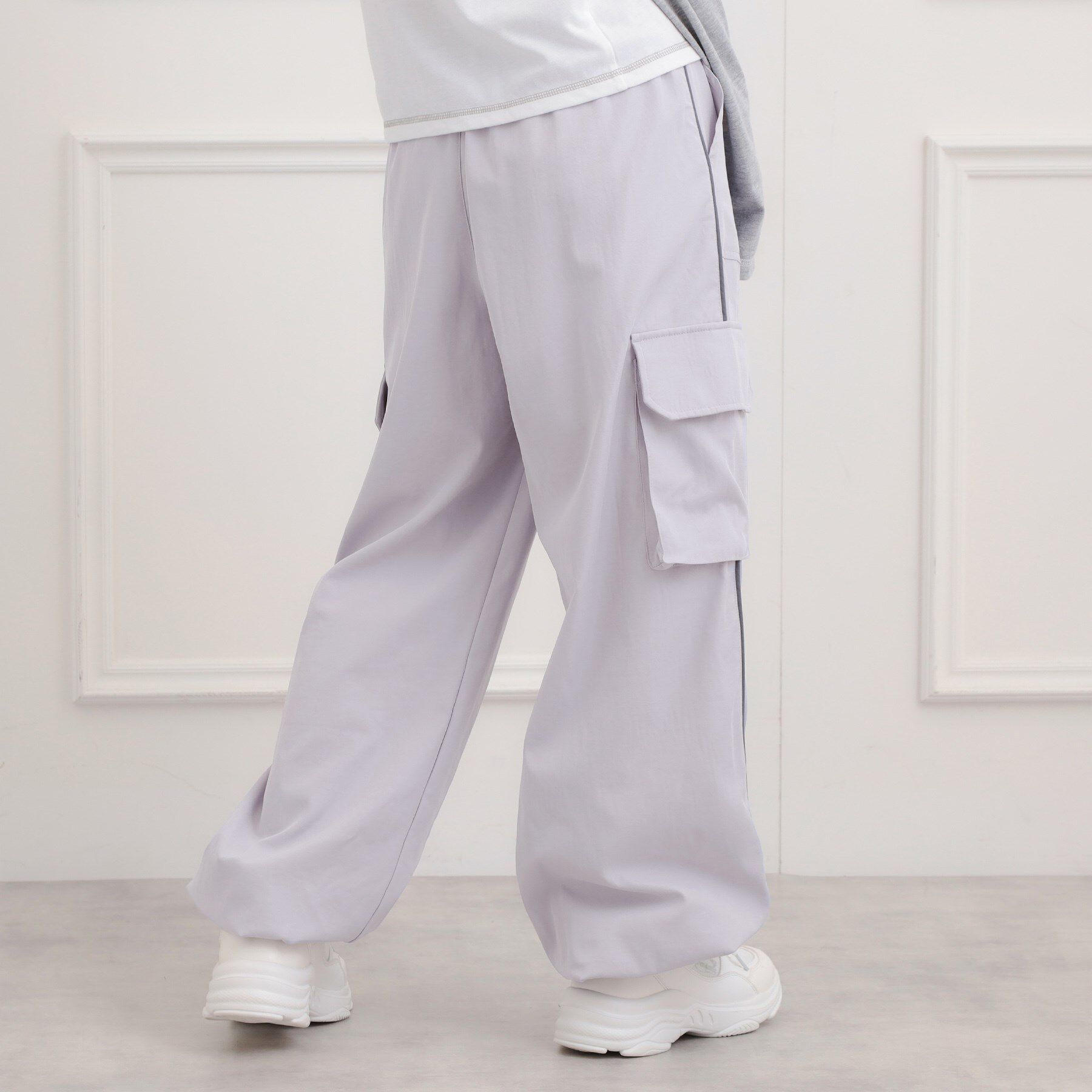 PINK-latte「ベーシックパイピングカーゴパンツ」|その他|