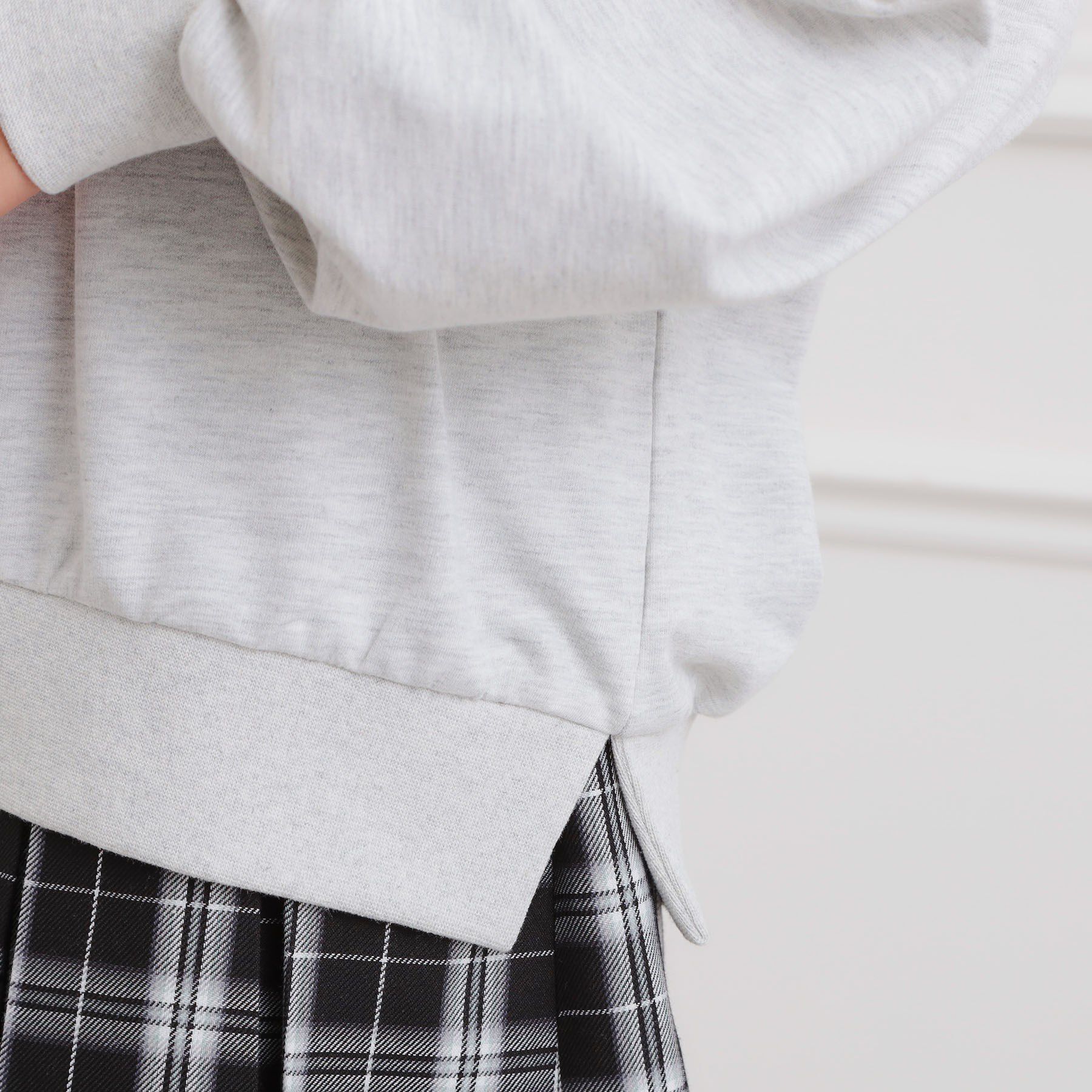 PINK-latte「アニマルプリント裏毛プルオーバー」|その他|