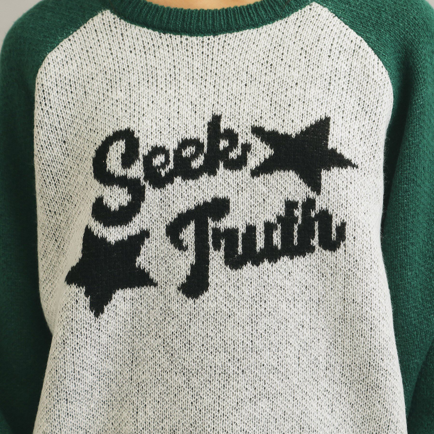 PINK-latte「アソートジャカードプルオーバー」|ニット・セーター|