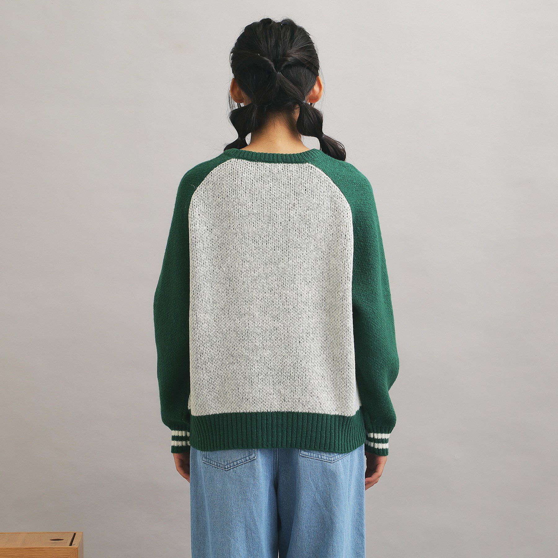 PINK-latte「アソートジャカードプルオーバー」|ニット・セーター|