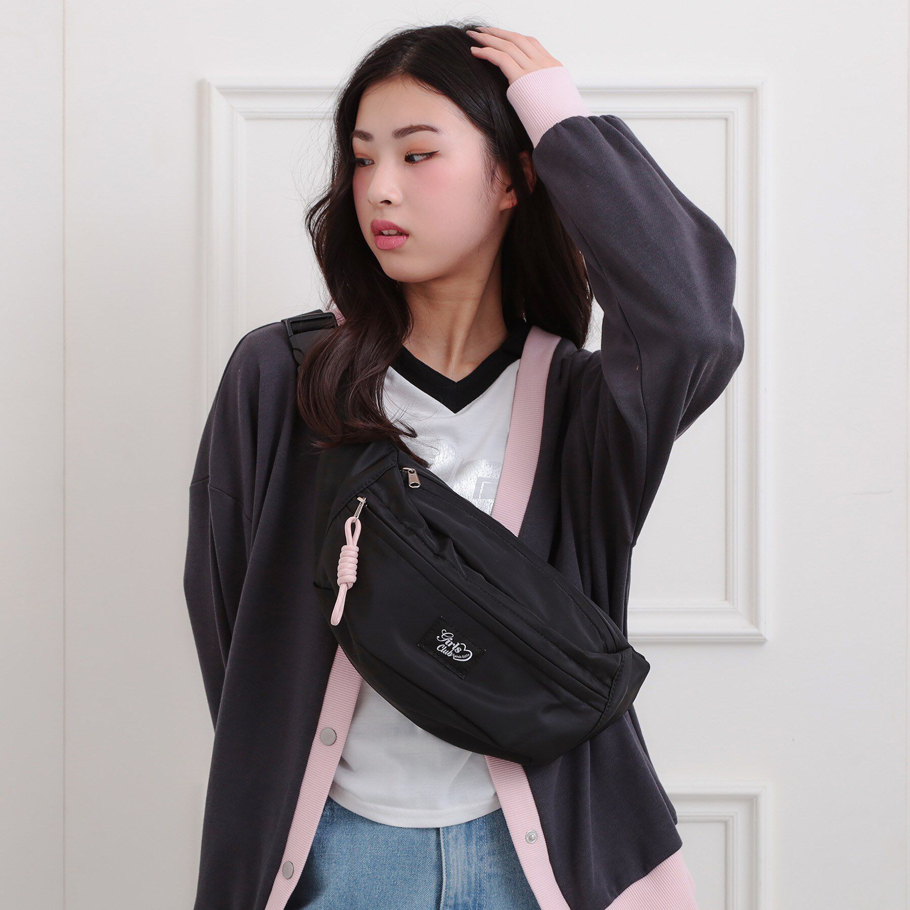 PINK-latte「コード付きボディバッグ」|その他|