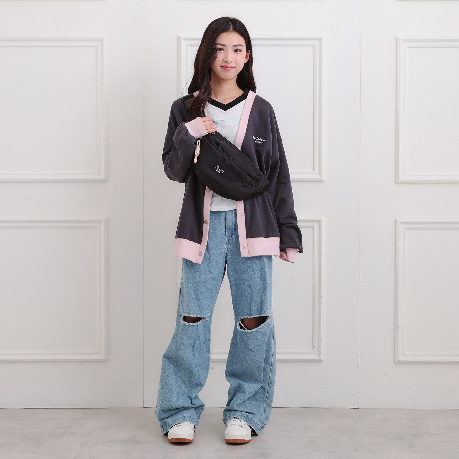 PINK-latte「コード付きボディバッグ」|その他|