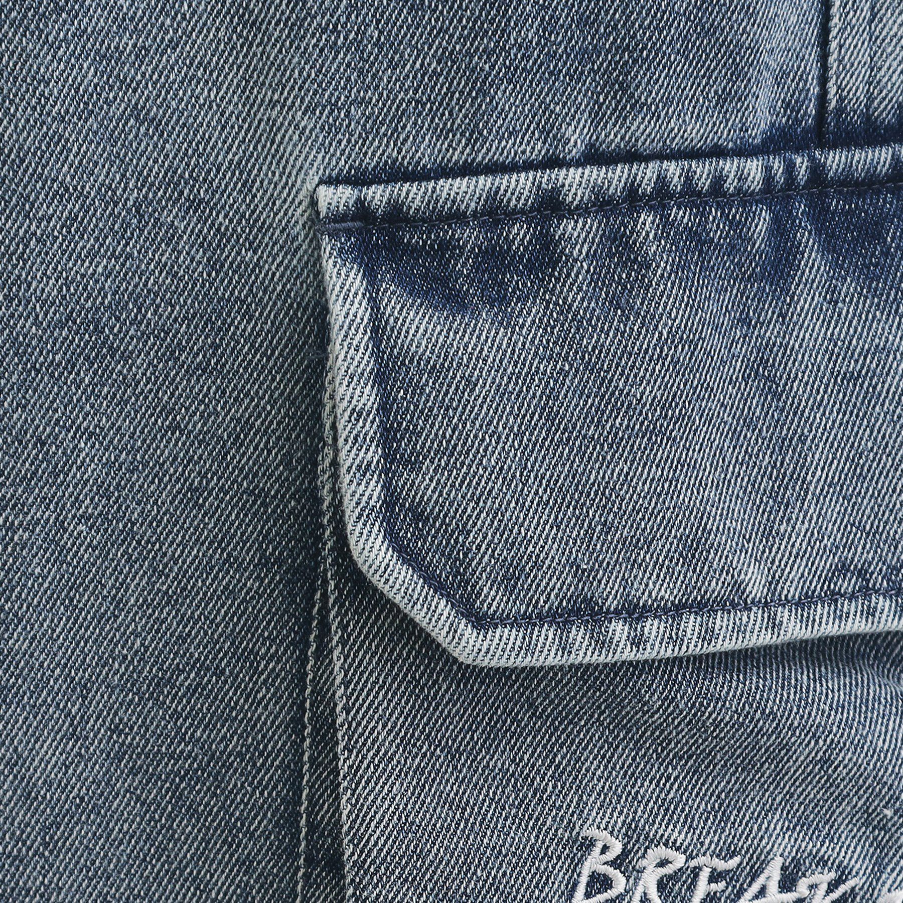 PINK-latte「らくがきデニムカーゴパンツ」|その他|