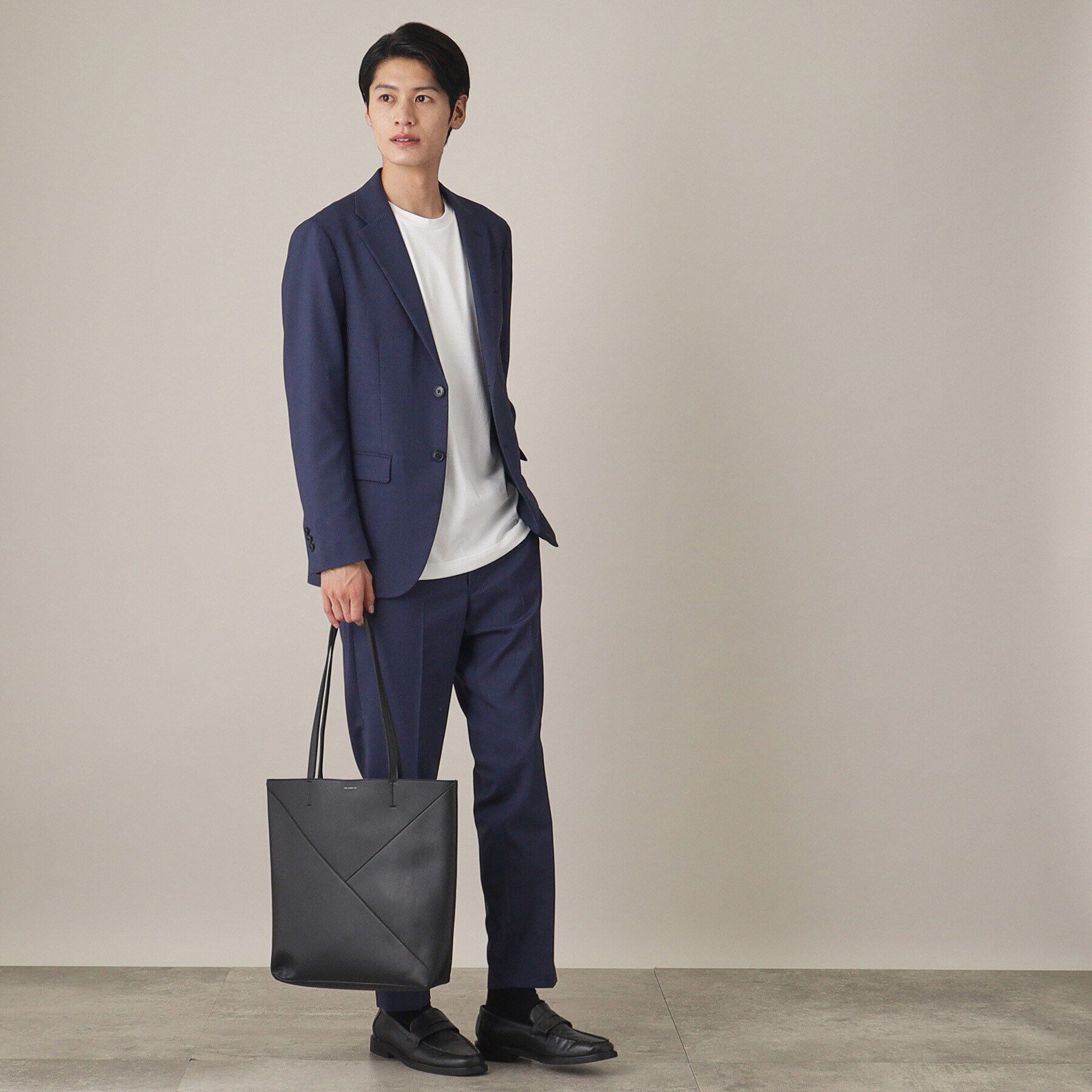 THE SHOP TK「パネルライントートバッグ」|トートバッグ|