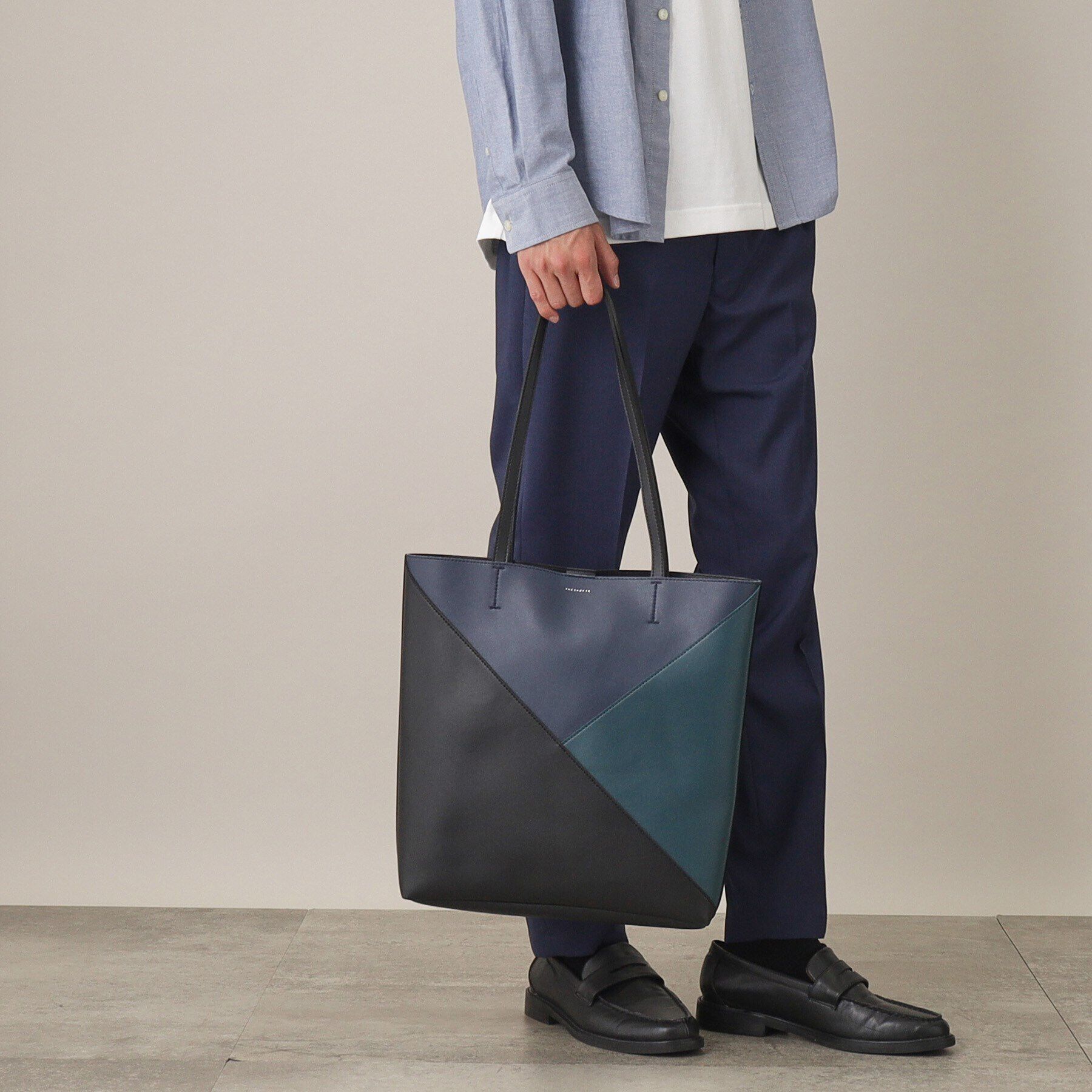 THE SHOP TK「パネルライントートバッグ」|トートバッグ|