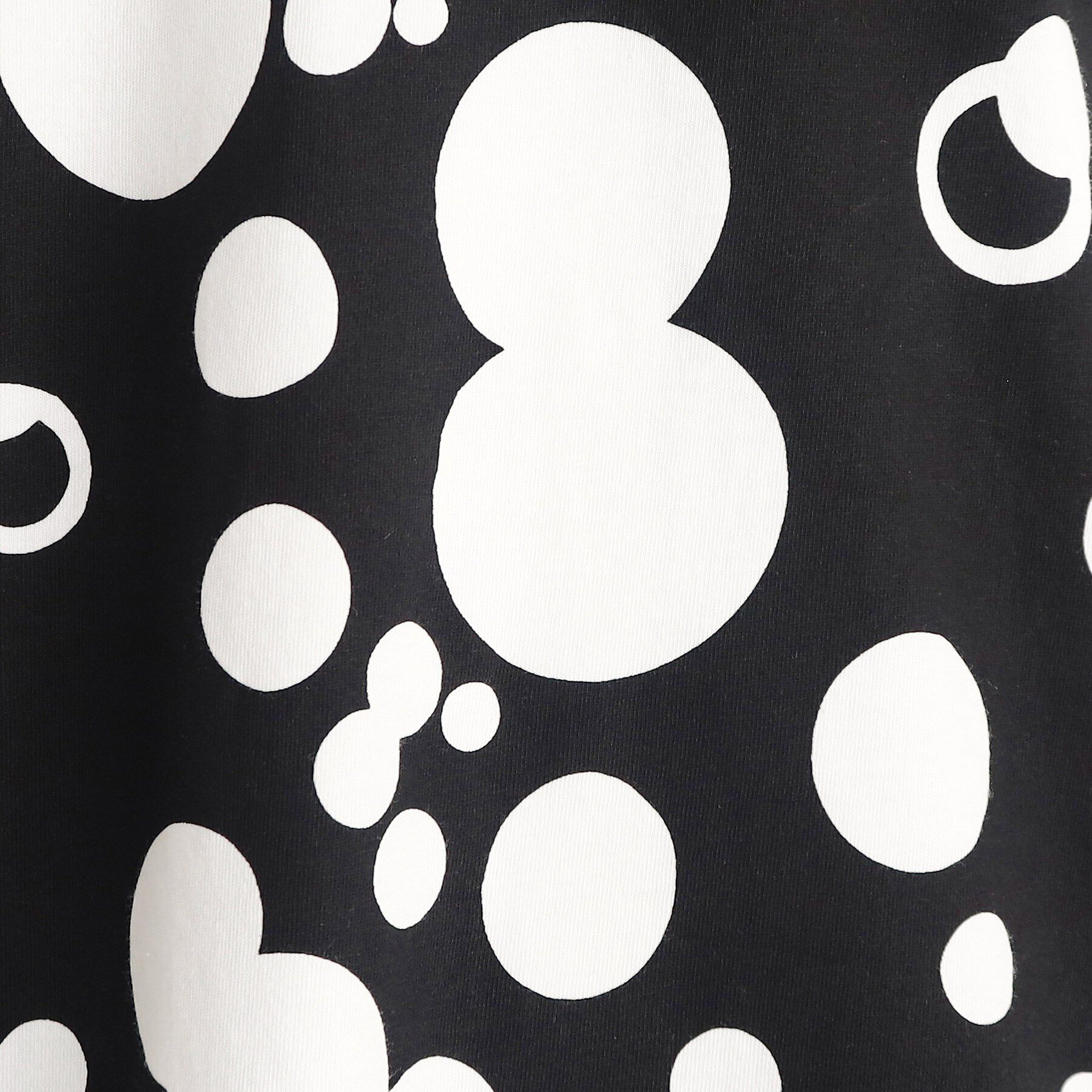 THE SHOP TK「ビッグシルエット総柄アソートTシャツ 幾何学／ドット／ストライプ／バックロゴ」|Tシャツ・カットソー|