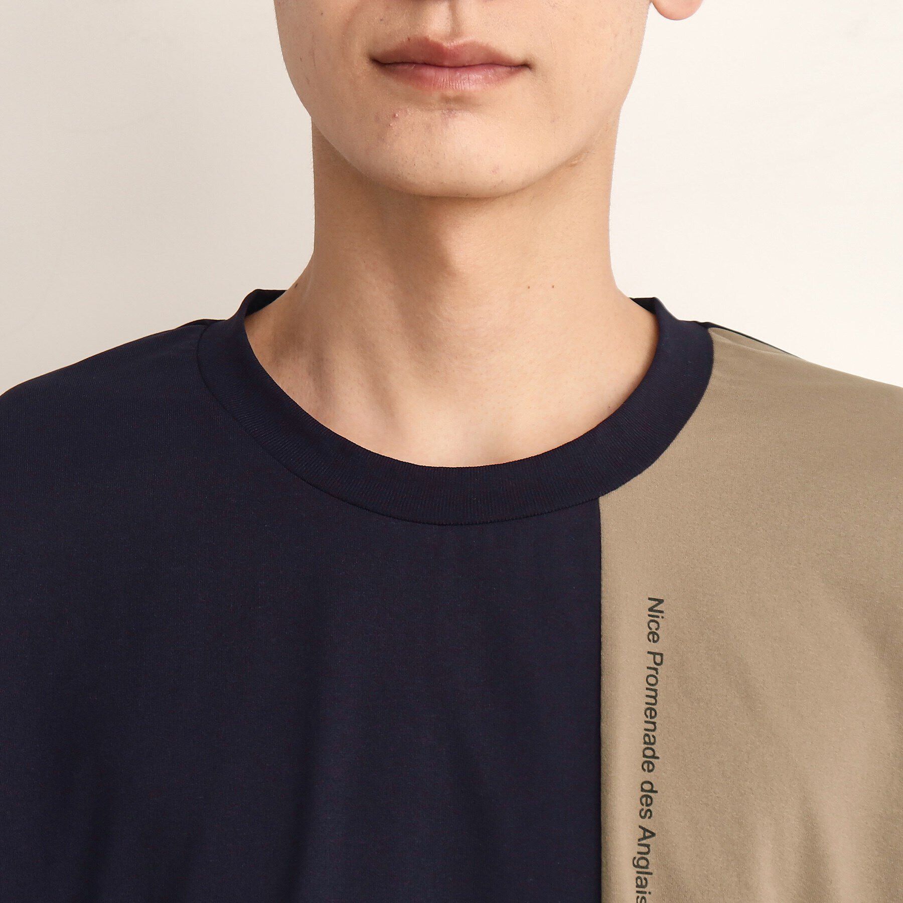 THE SHOP TK「【接触冷感／吸水速乾／UVカット／防シワ／マシンウォッシャブル】ライトパーフェクブロッキングTシャツ」|Tシャツ・カットソー|