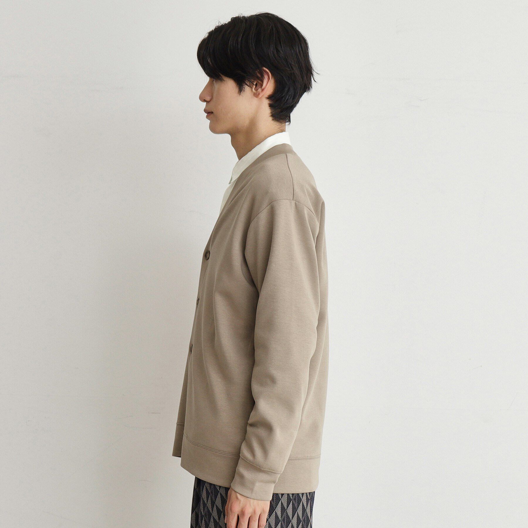 THE SHOP TK「ライトダンボールカーディガン」|カーディガン|
