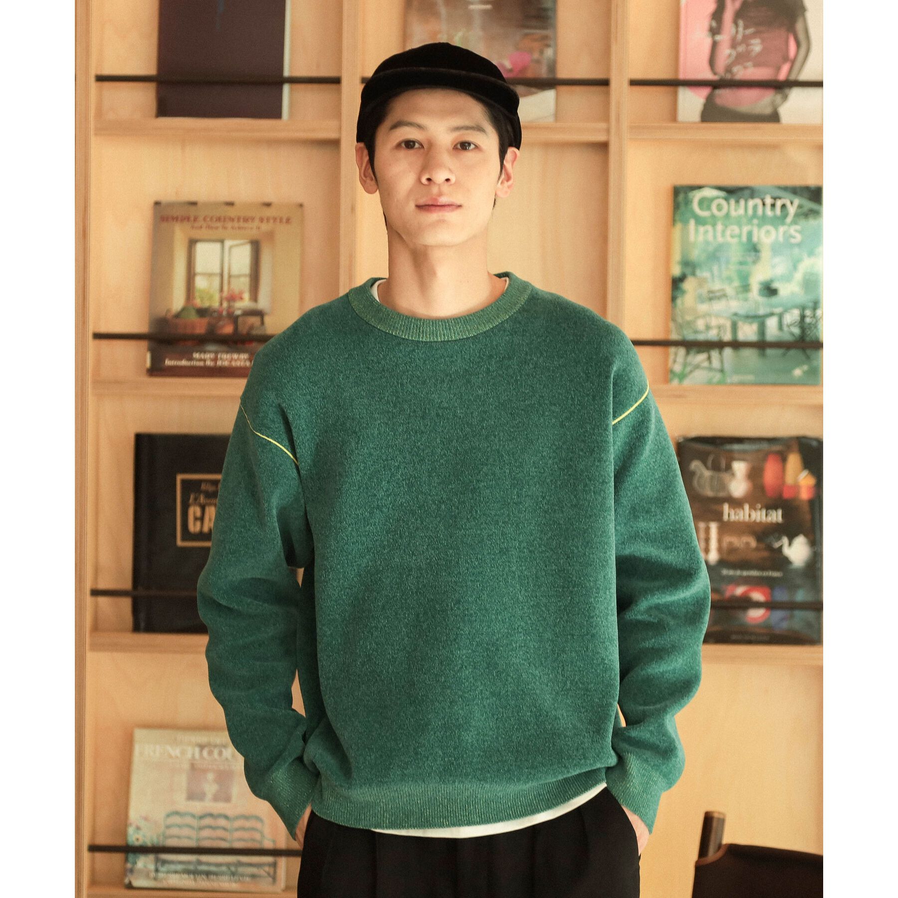 THE SHOP TK「【ハグするニット】モールニットクルーネック　親子リンク/ユニセックス」|ニット・セーター|