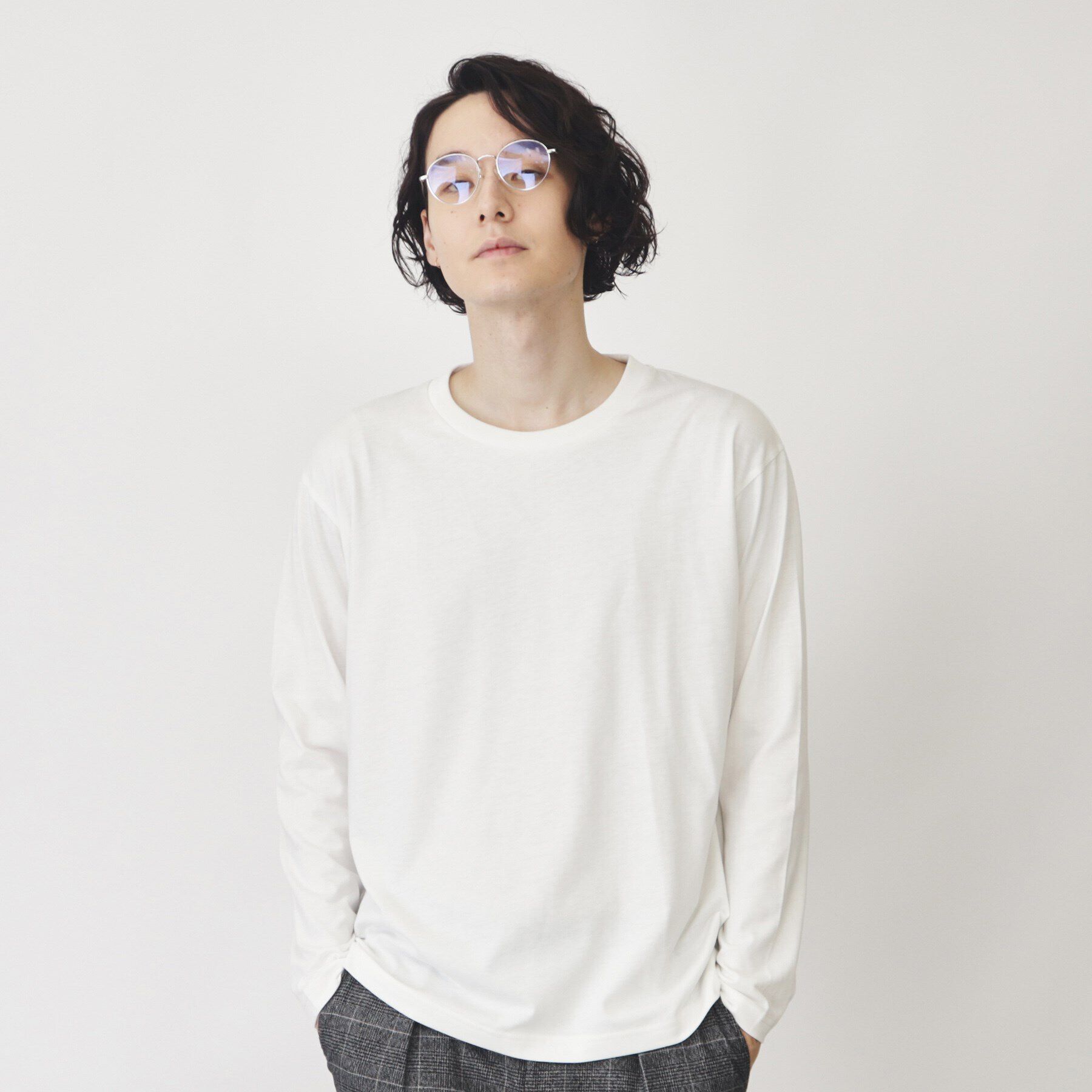 THE SHOP TK「【カーディガン＋ロンTセットアイテム】杢ふくれアンサンブルカーディガン」|カーディガン|