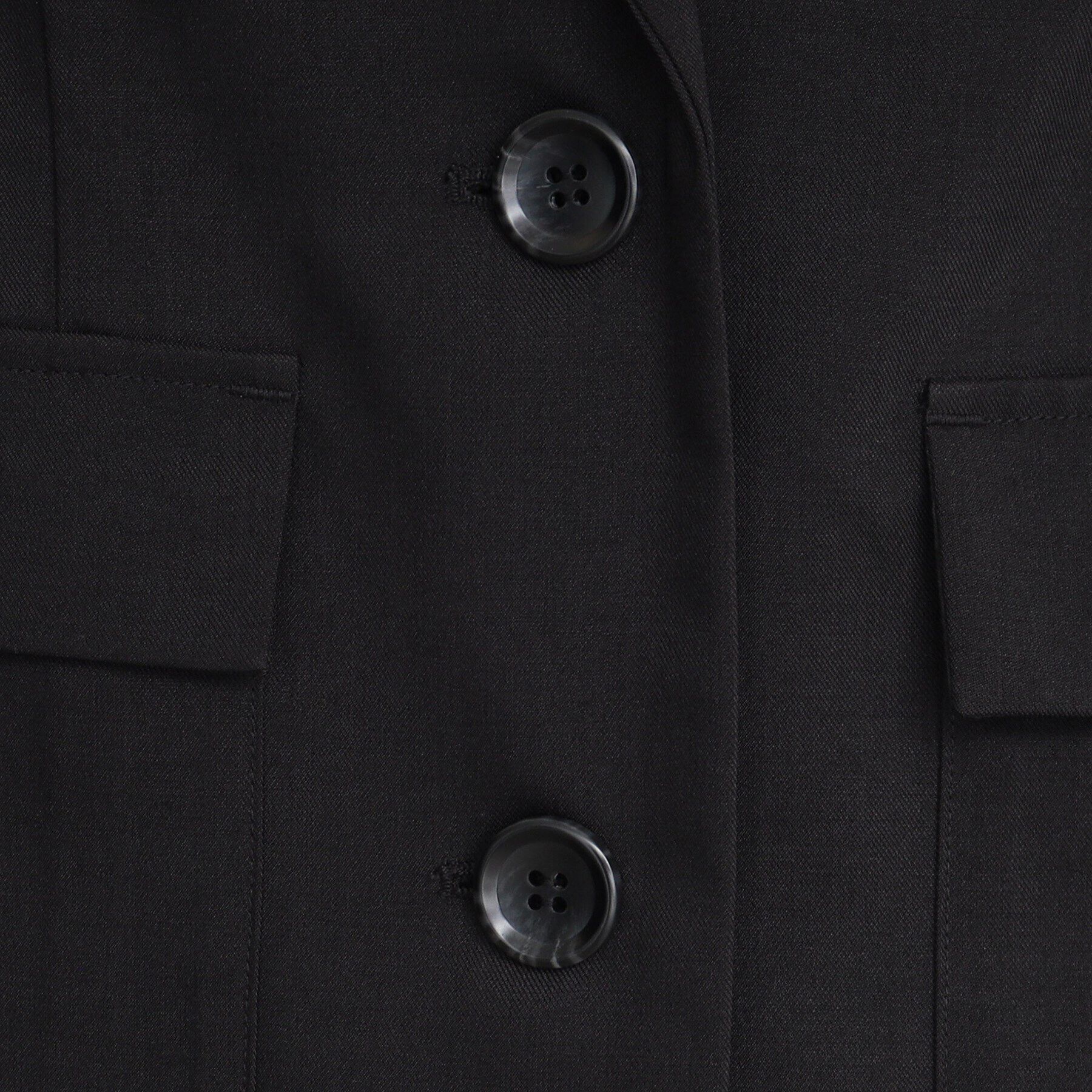 THE SHOP TK「【軽い/洗える/セットアップ可】フラップポケットショートジャケット」|テーラードジャケット|