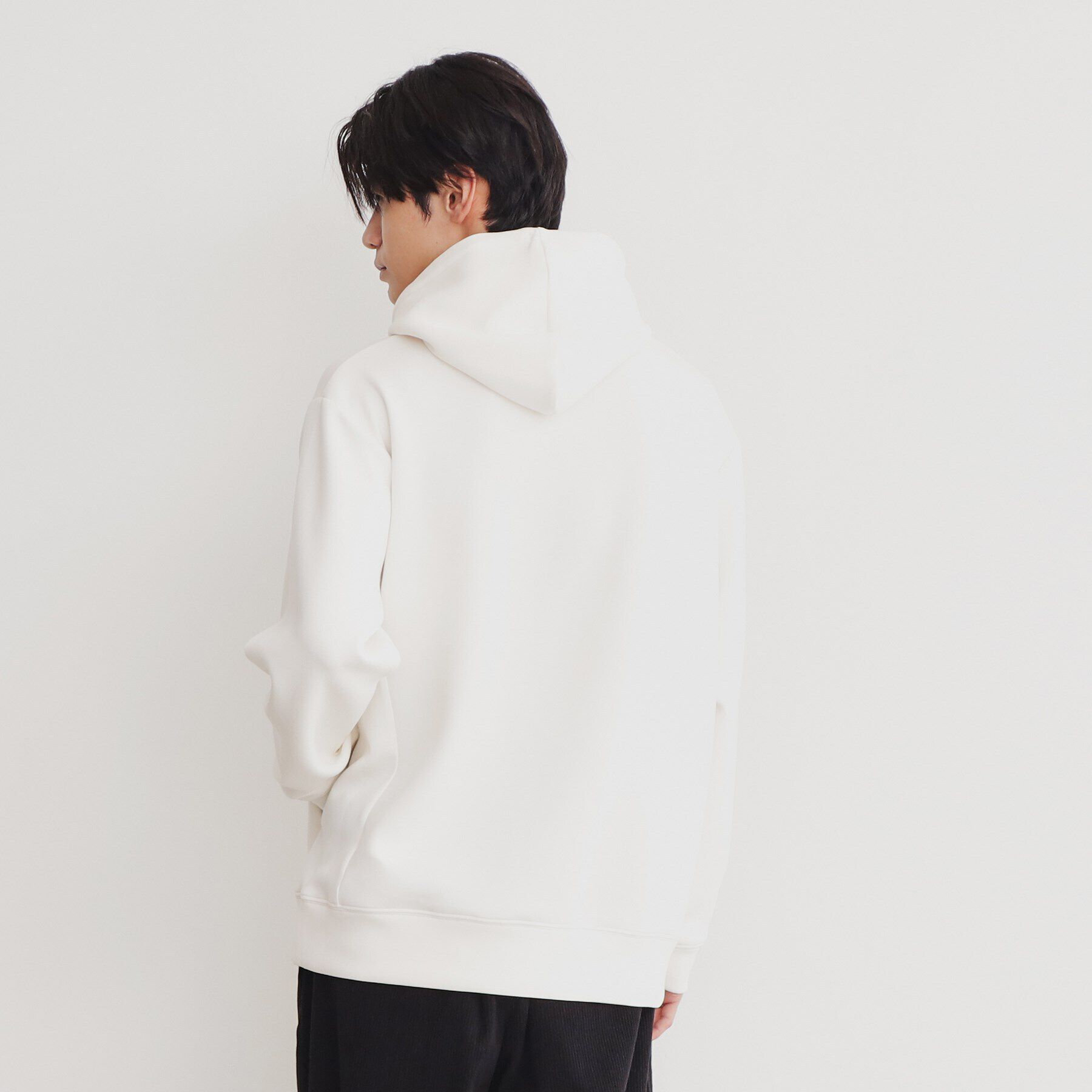 THE SHOP TK「プリントダンボールパーカー ビッグシルエット／ユニセックス」|パーカー|