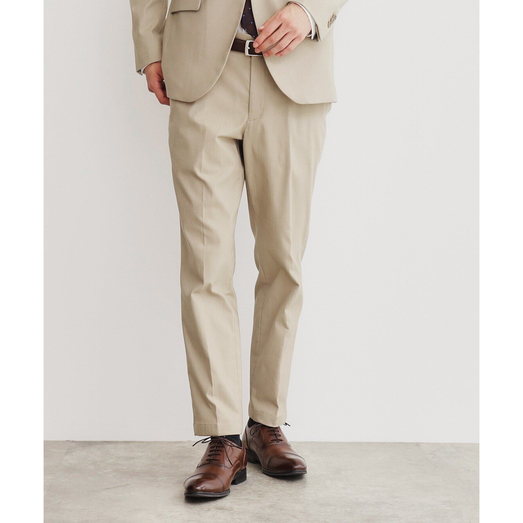 THE SHOP TK「サーモウォーカーヘリンボンスラックス【セットアップ可/ビジネス対応/ストレッチ素材/保温性〇】」|その他|