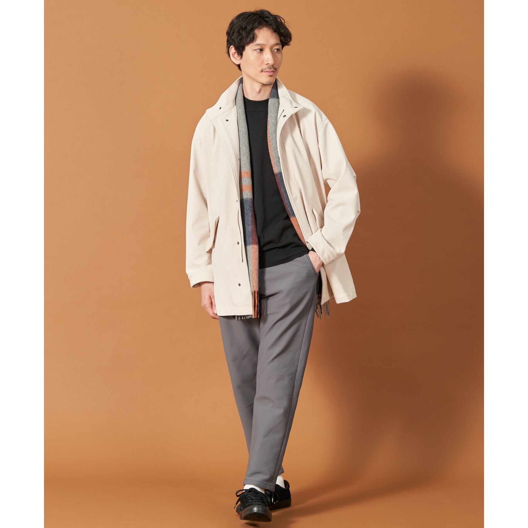 THE SHOP TK「スマートムーブイージーパンツ WARM ver 360&deg;ストレッチ／裏起毛」|その他|